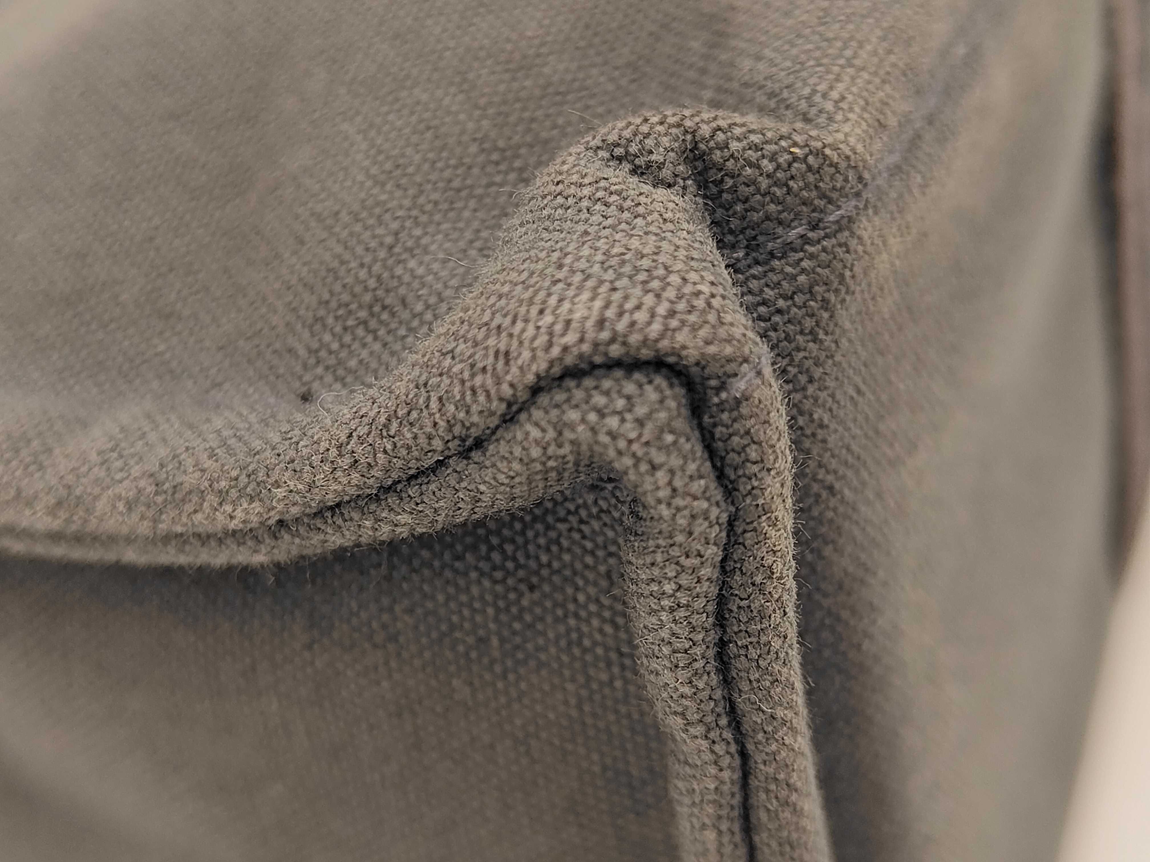 Fool Toe PM Tote Bag Canvas Gray Handbag — view 5