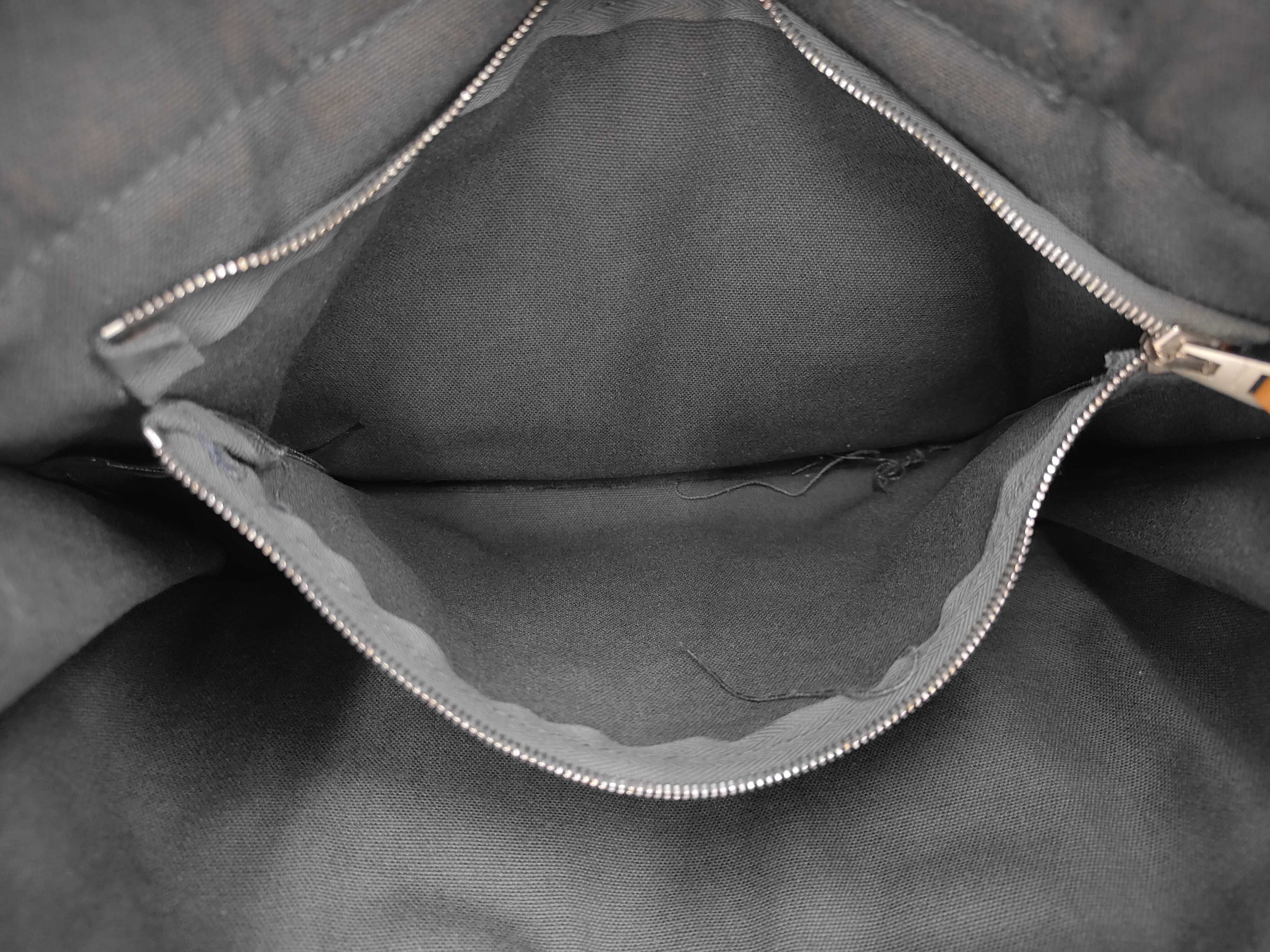 Fool Toe PM Tote Bag Canvas Gray Handbag — view 9