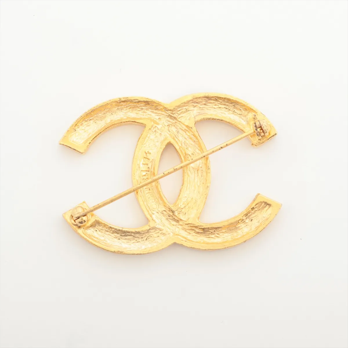 Cocomark 174 Brooch GP x Rhinestone Gold — view 2