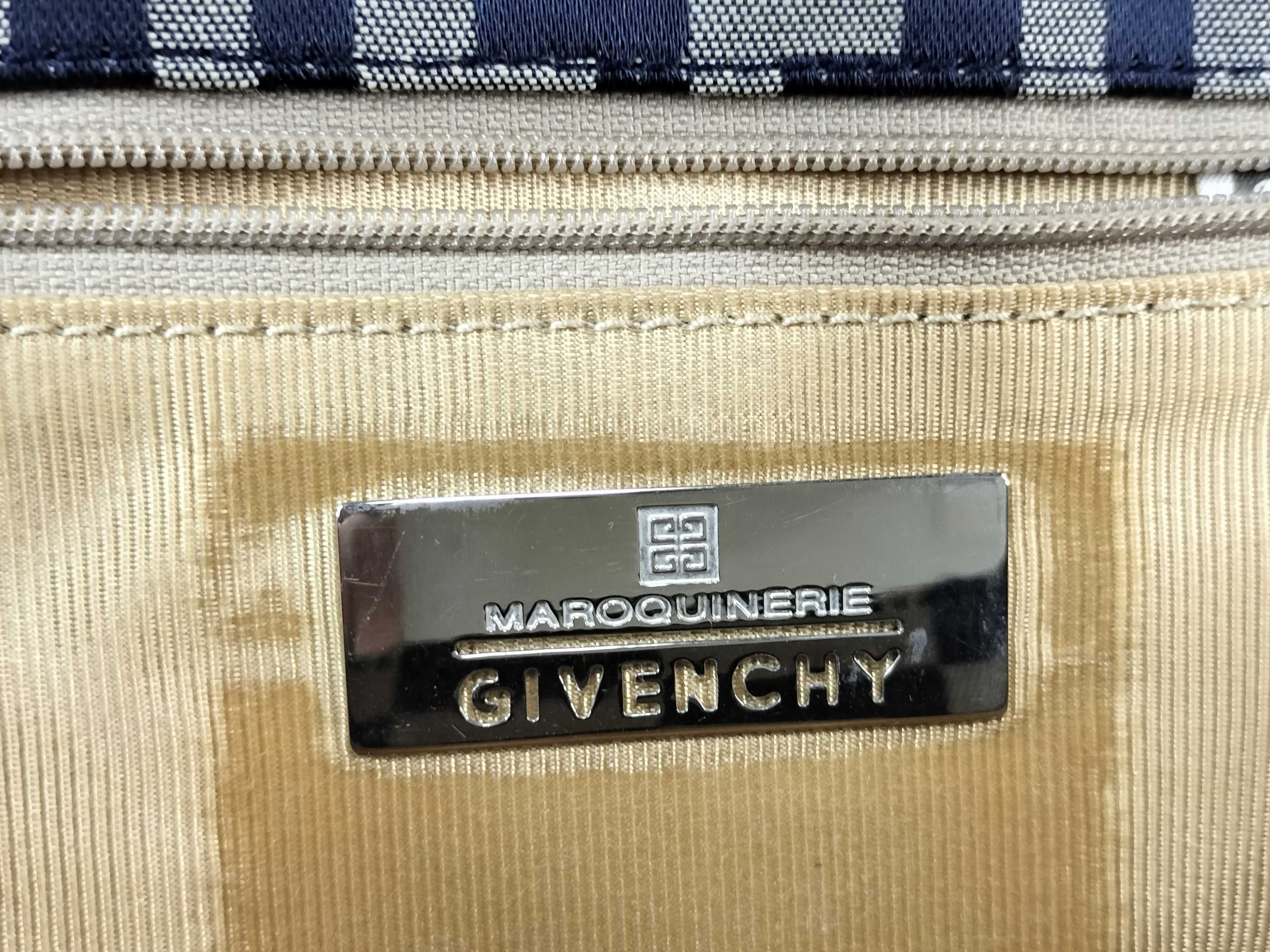 4G Logo Canvas x Leather Handbag Shoulder Bag — view 12