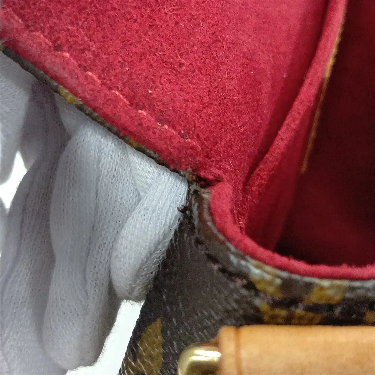 Monogram Tambourin M51179, serial number unclear, brown. — view 14