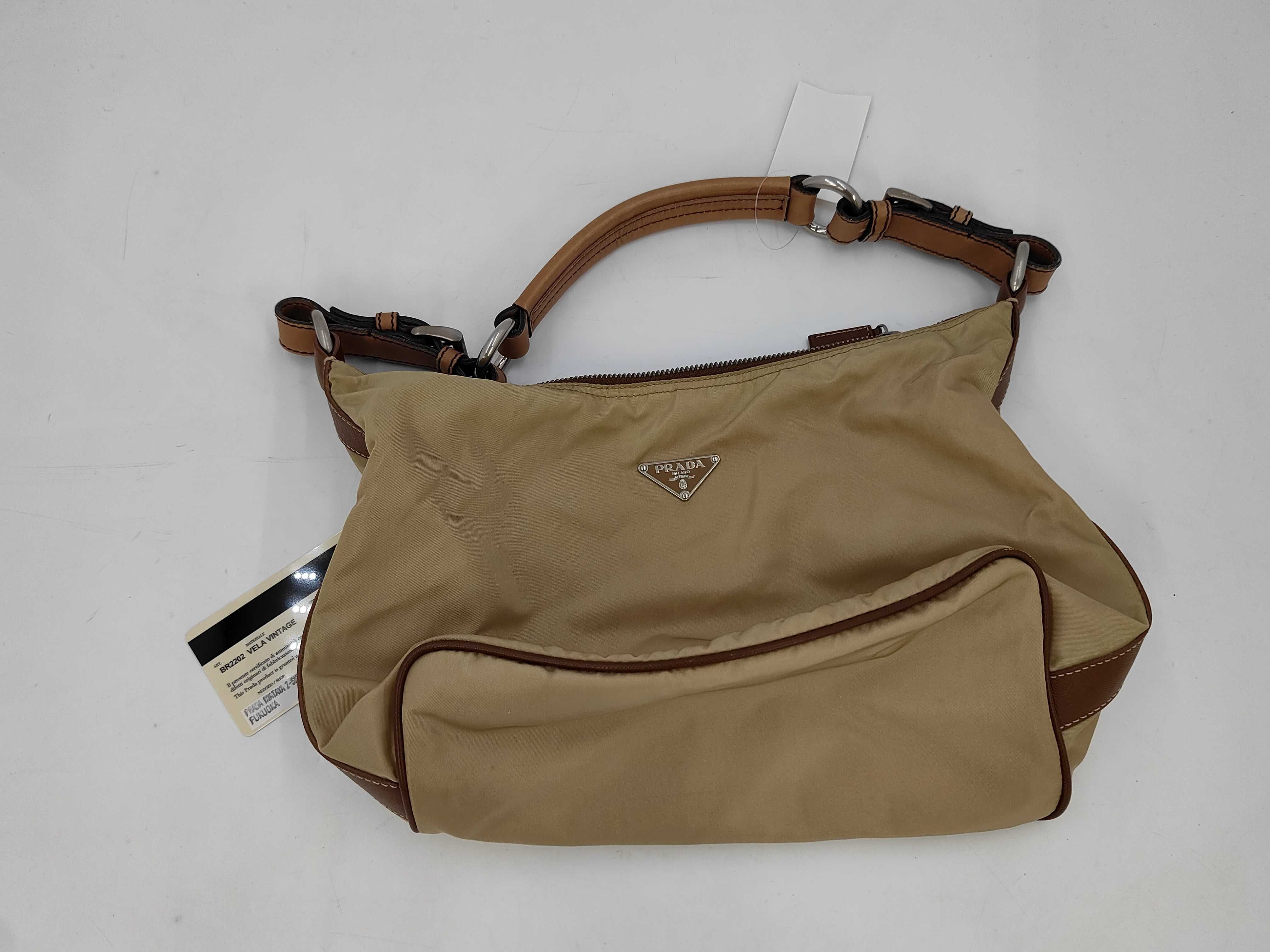 Nylon One-Shoulder Handbag