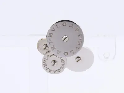 Cycladic (precious metal) earring (single earring) - 750WG / 8.1g (including silicone part)