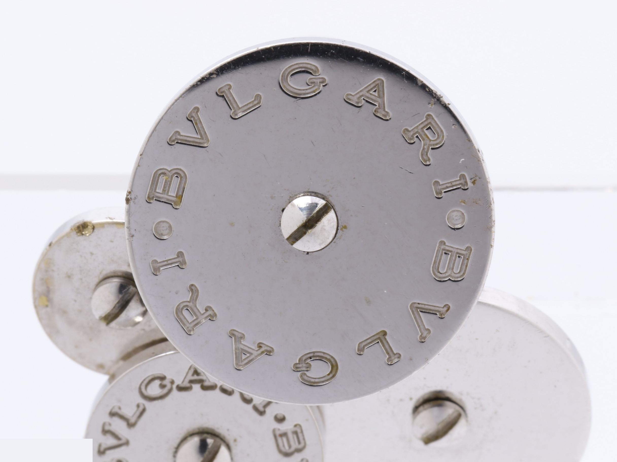 Cycladic (precious metal) earring (single earring) - 750WG / 8.1g (including silicone part) — view 2
