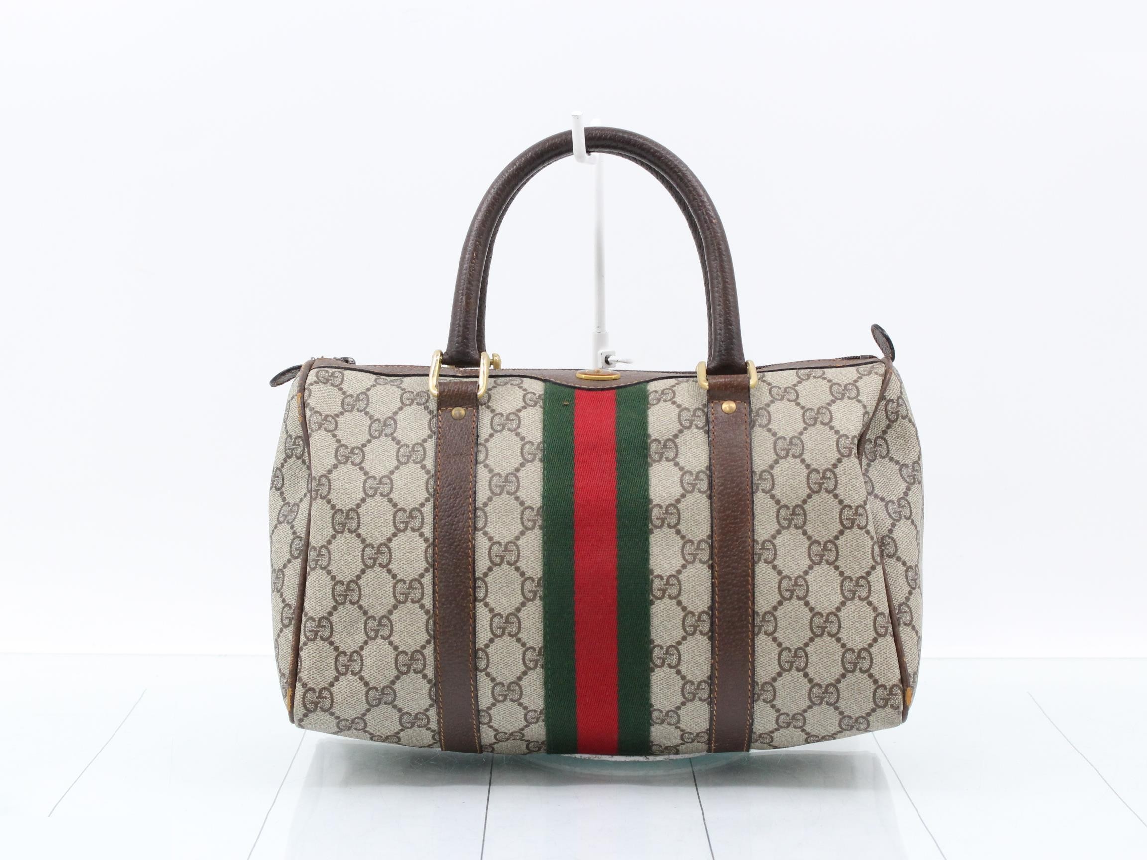 GG Supreme Sherry Handbag