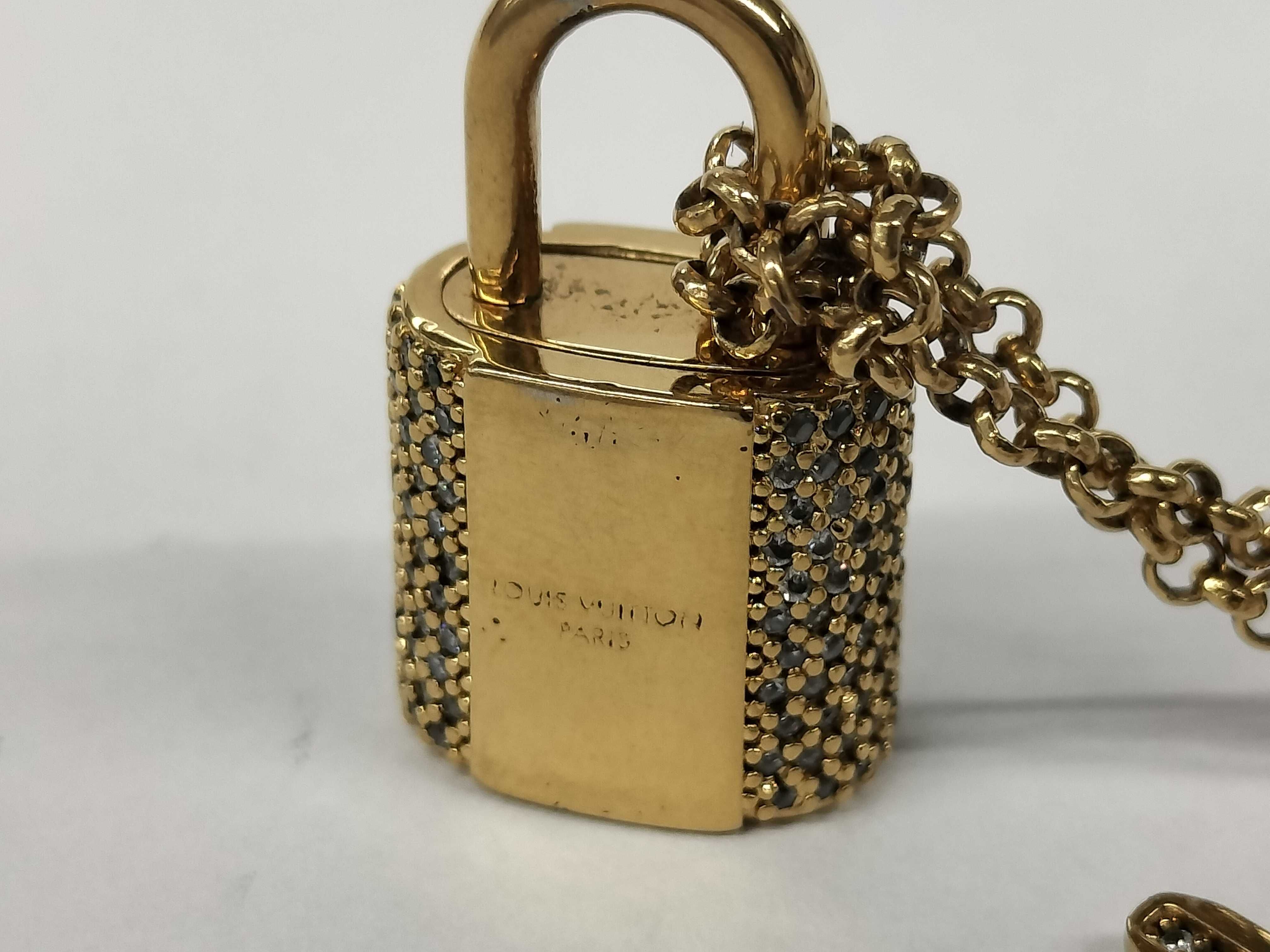 Padlock Gold Necklace — view 3
