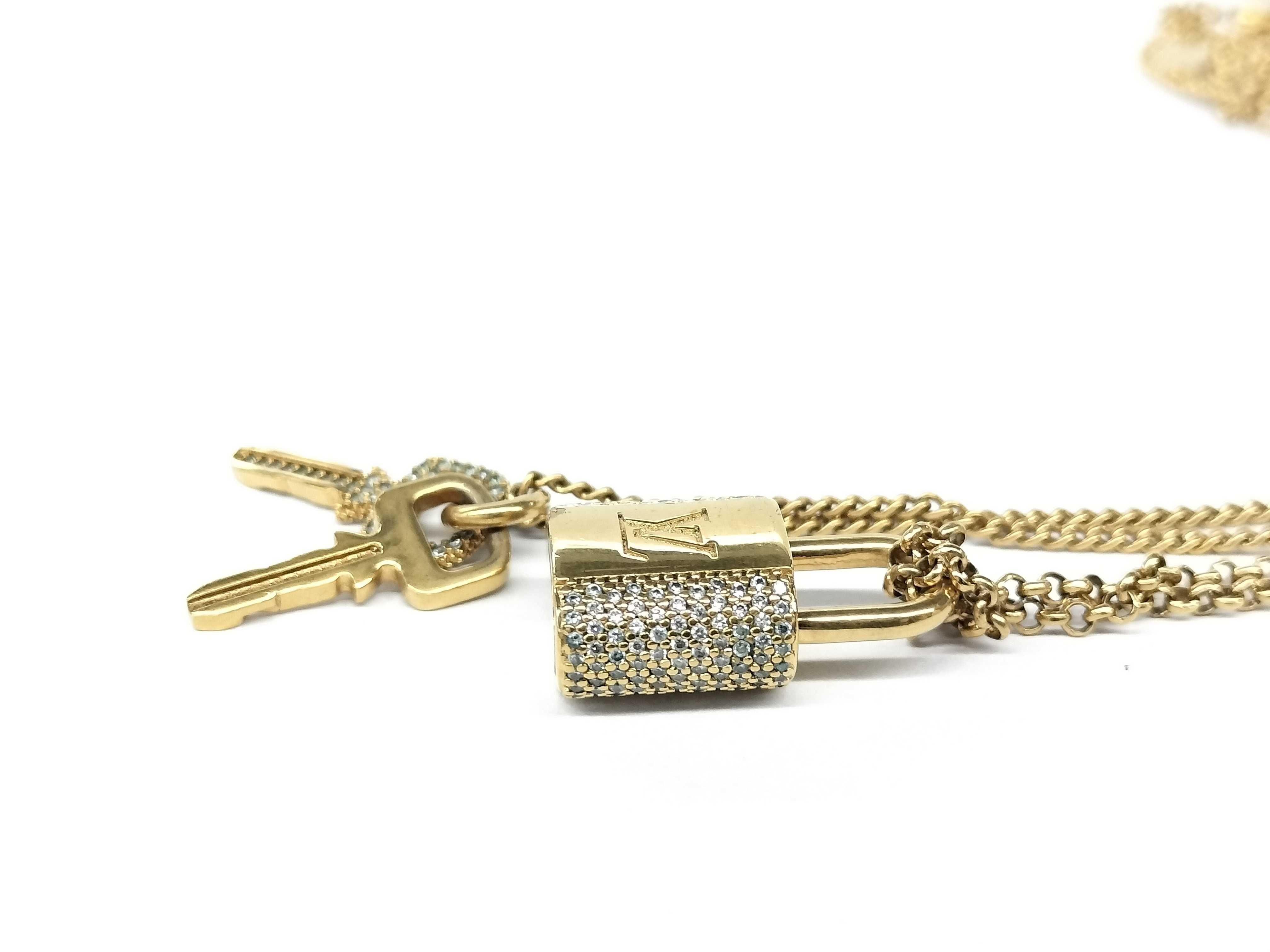 Padlock Gold Necklace — view 4