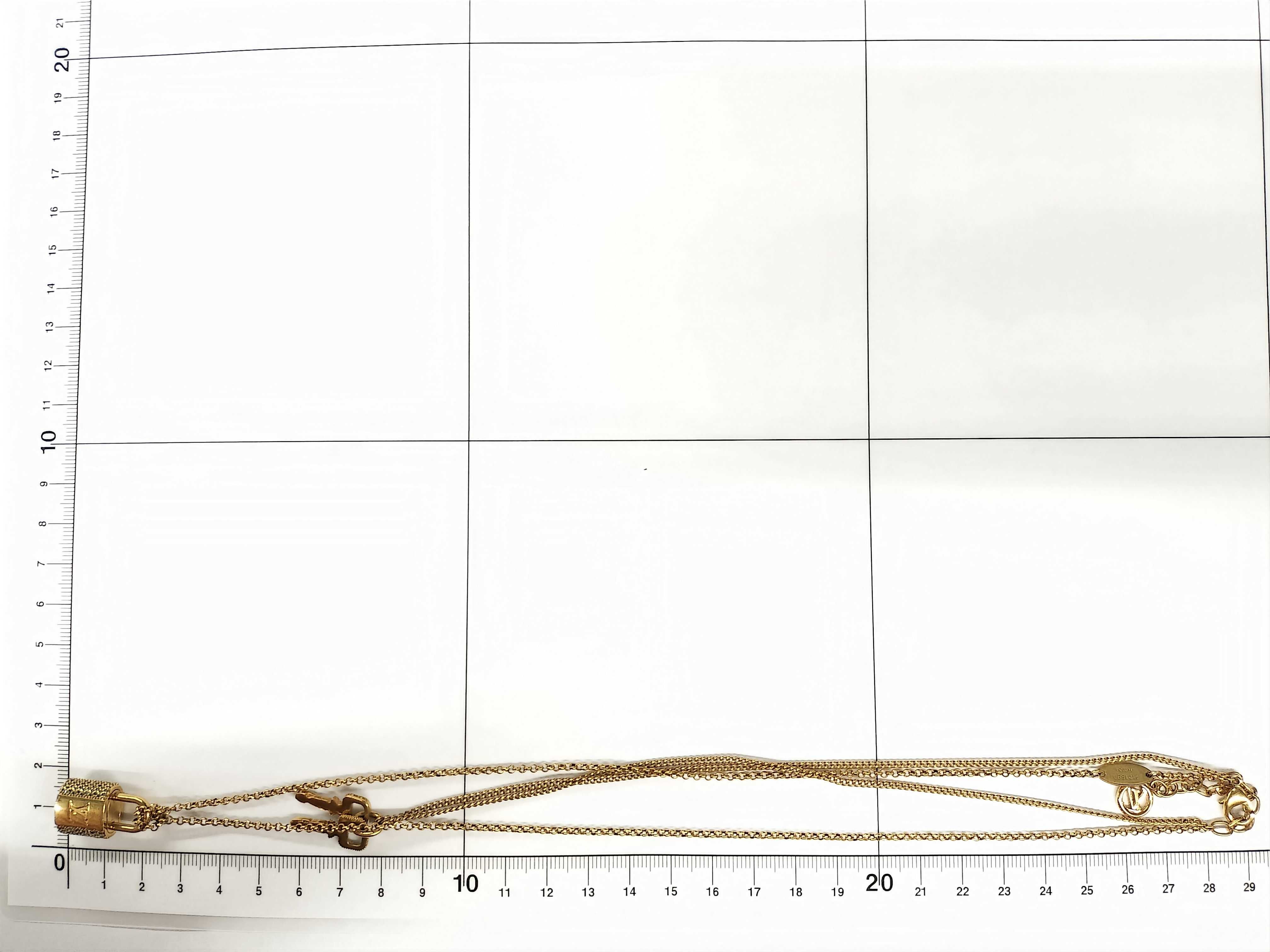 Padlock Gold Necklace — view 8