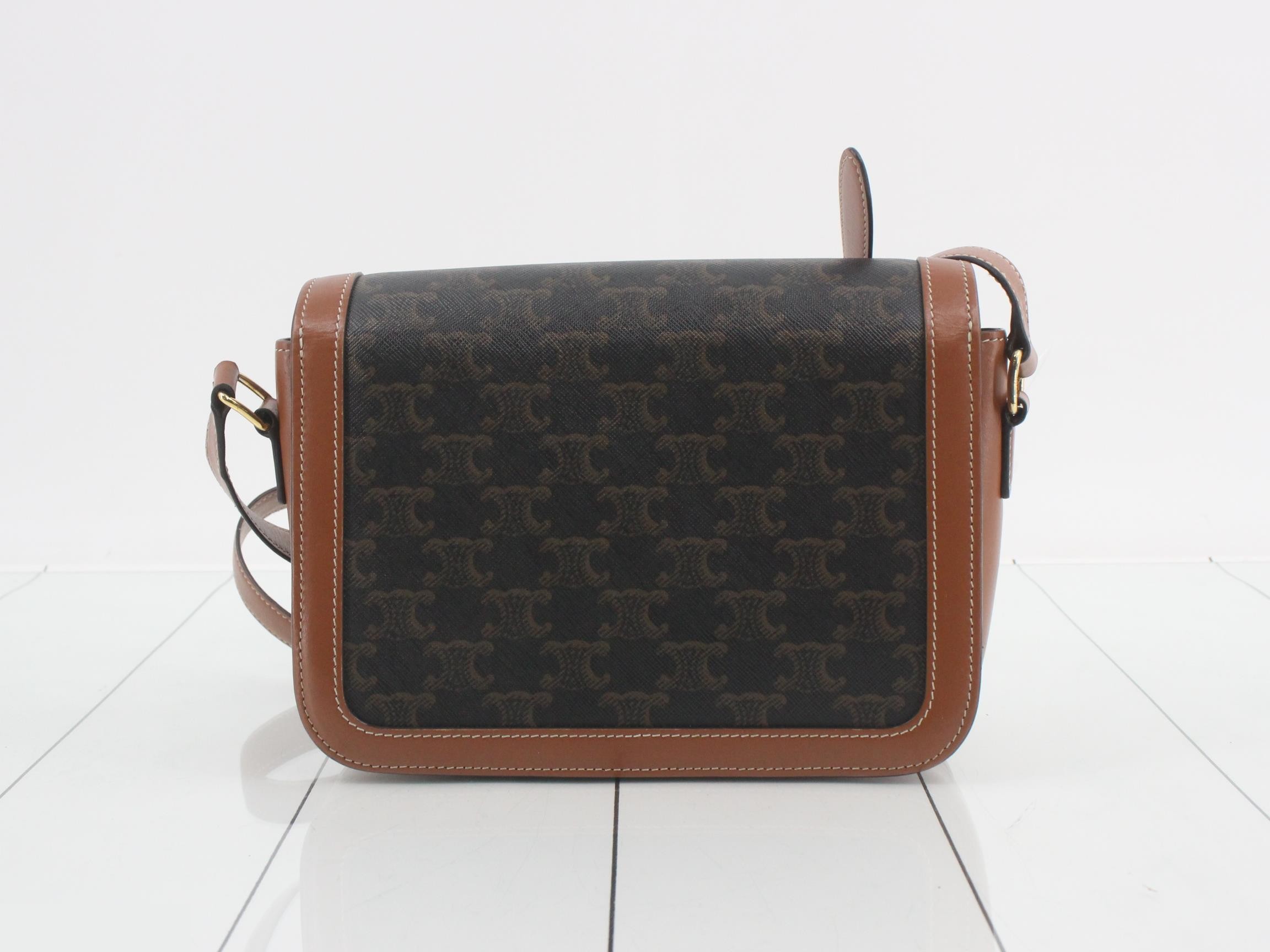 Classic Triomphe Canvas Shoulder Bag — view 2