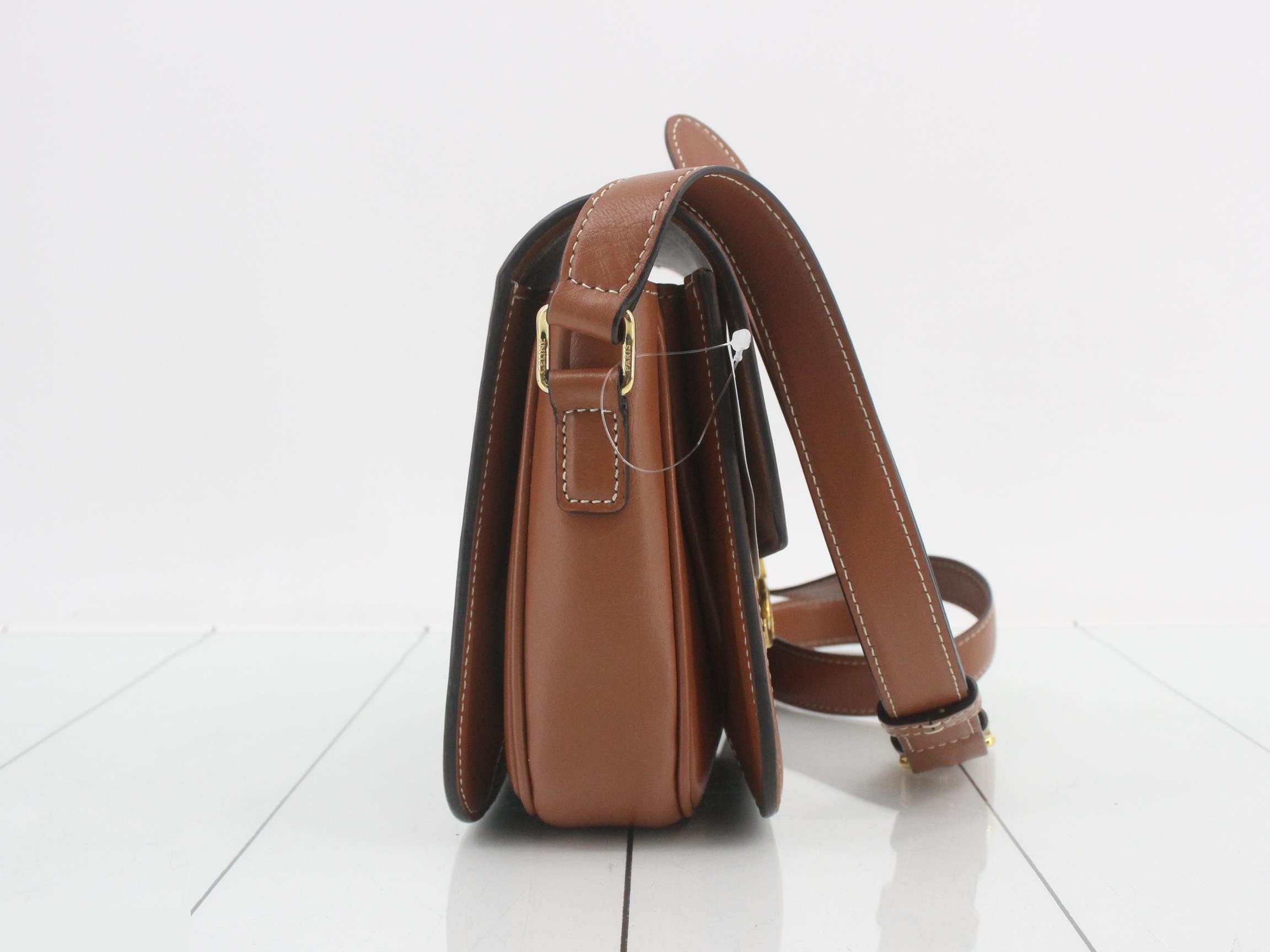 Classic Triomphe Canvas Shoulder Bag — view 4