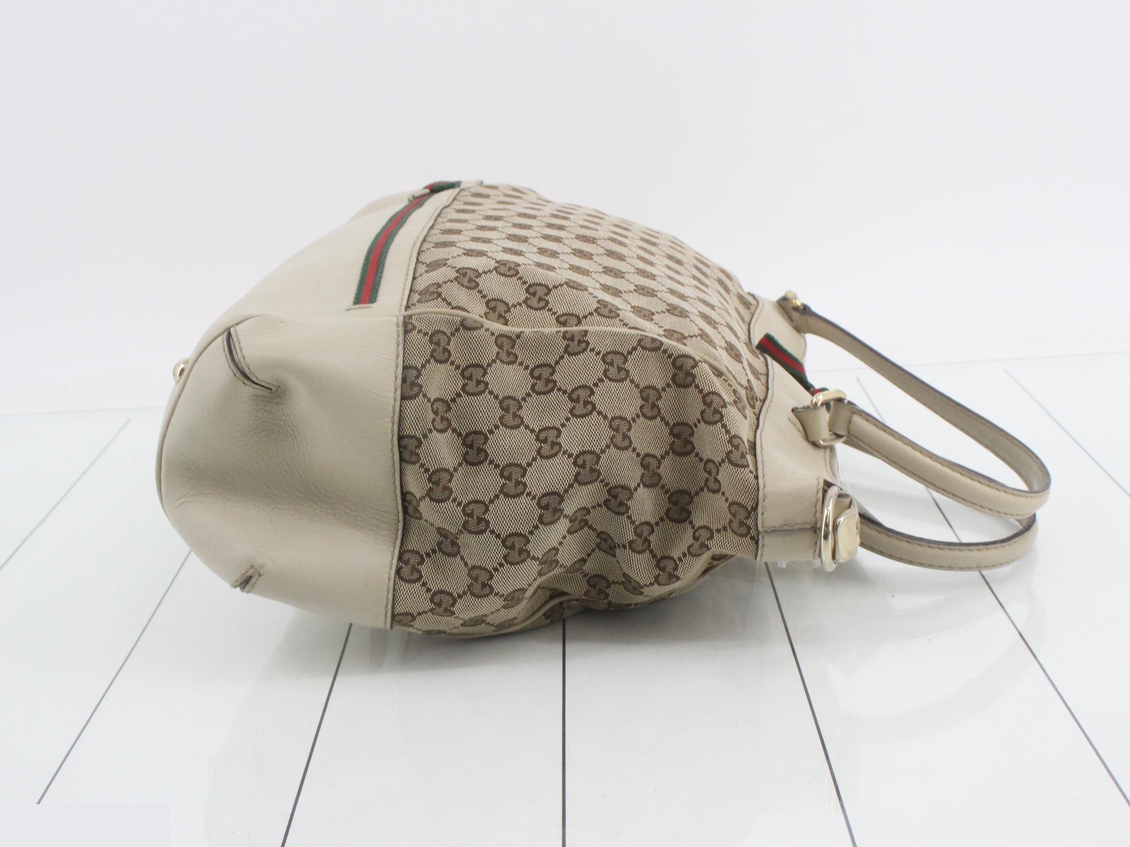 Princy GG Canvas Sherry Line Tote Bag — view 3