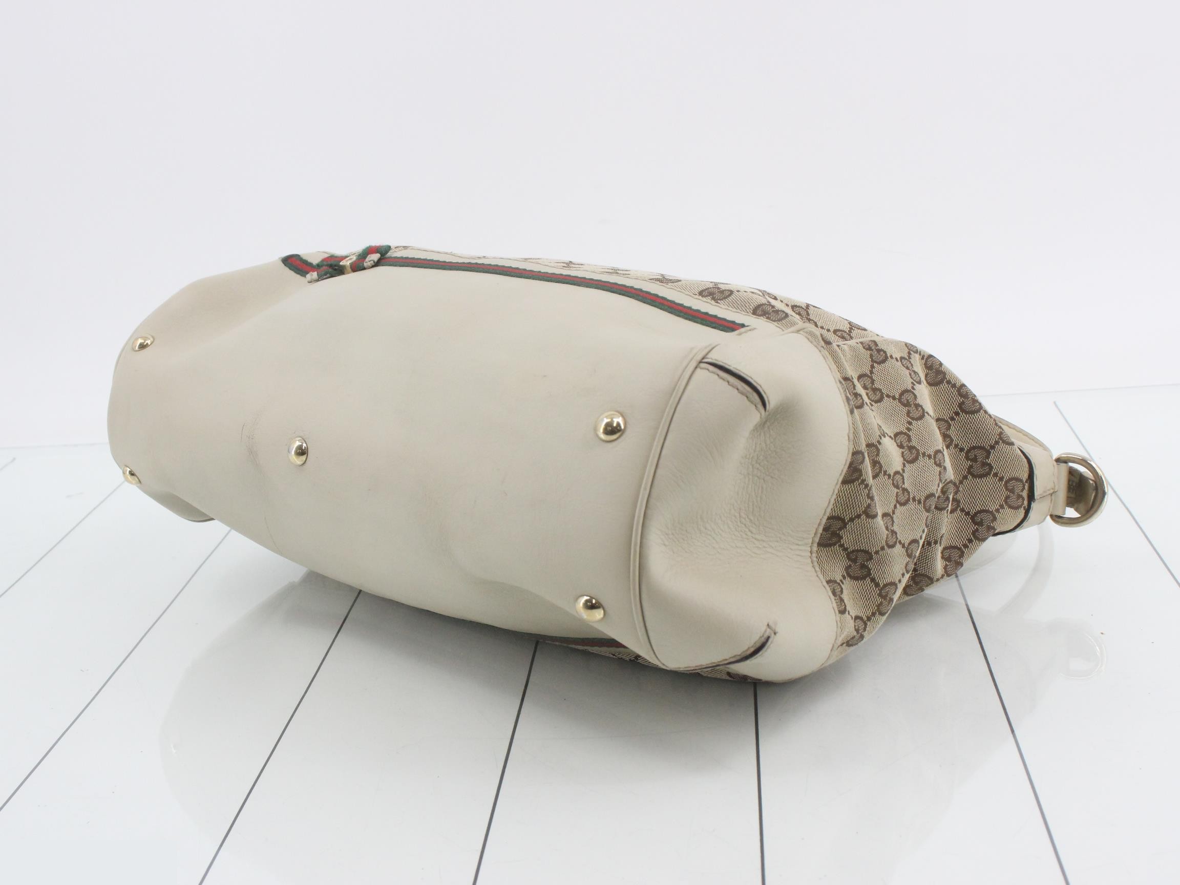 Princy GG Canvas Sherry Line Tote Bag — view 6