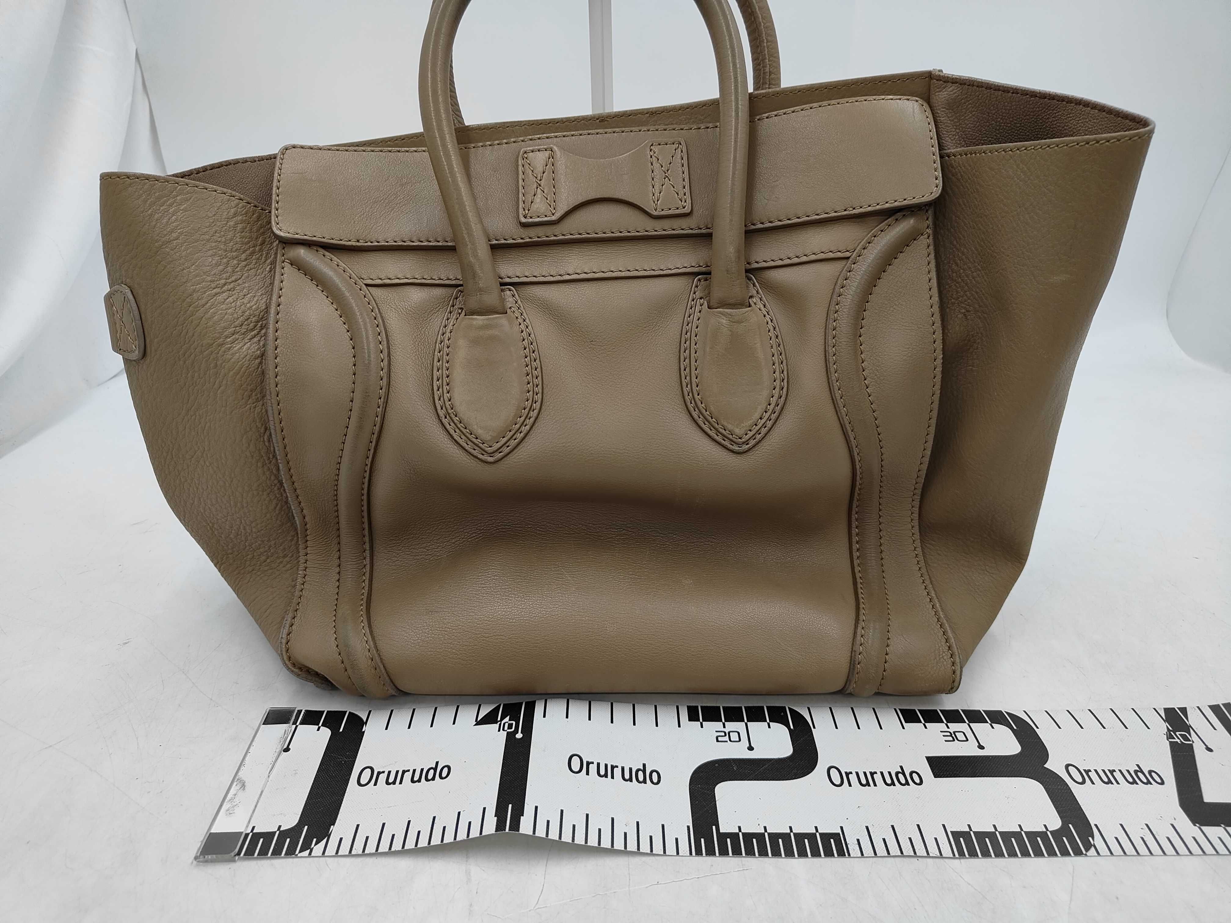 Luggage Mini Shopper Greige Handbag — view 2