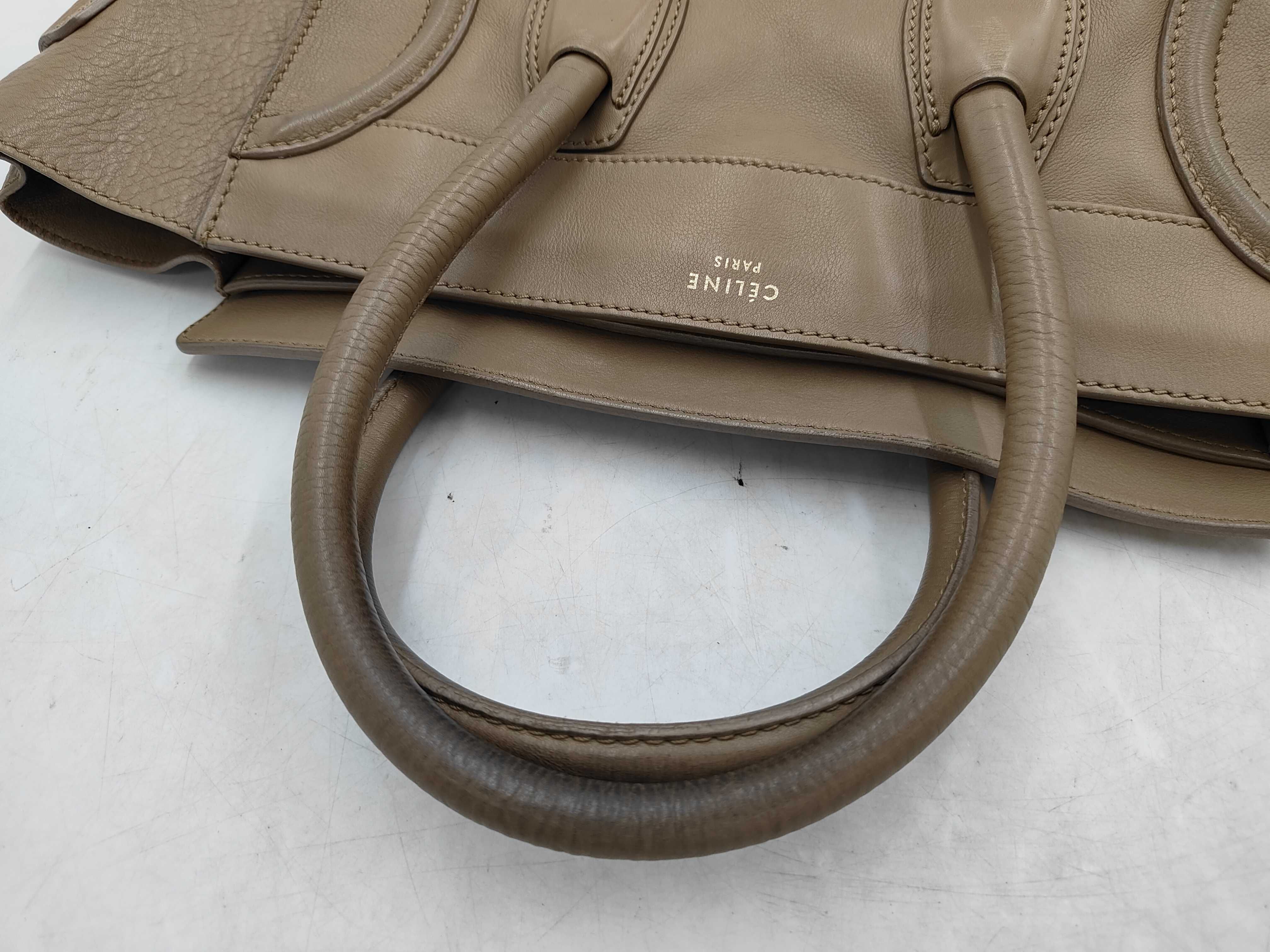 Luggage Mini Shopper Greige Handbag — view 3