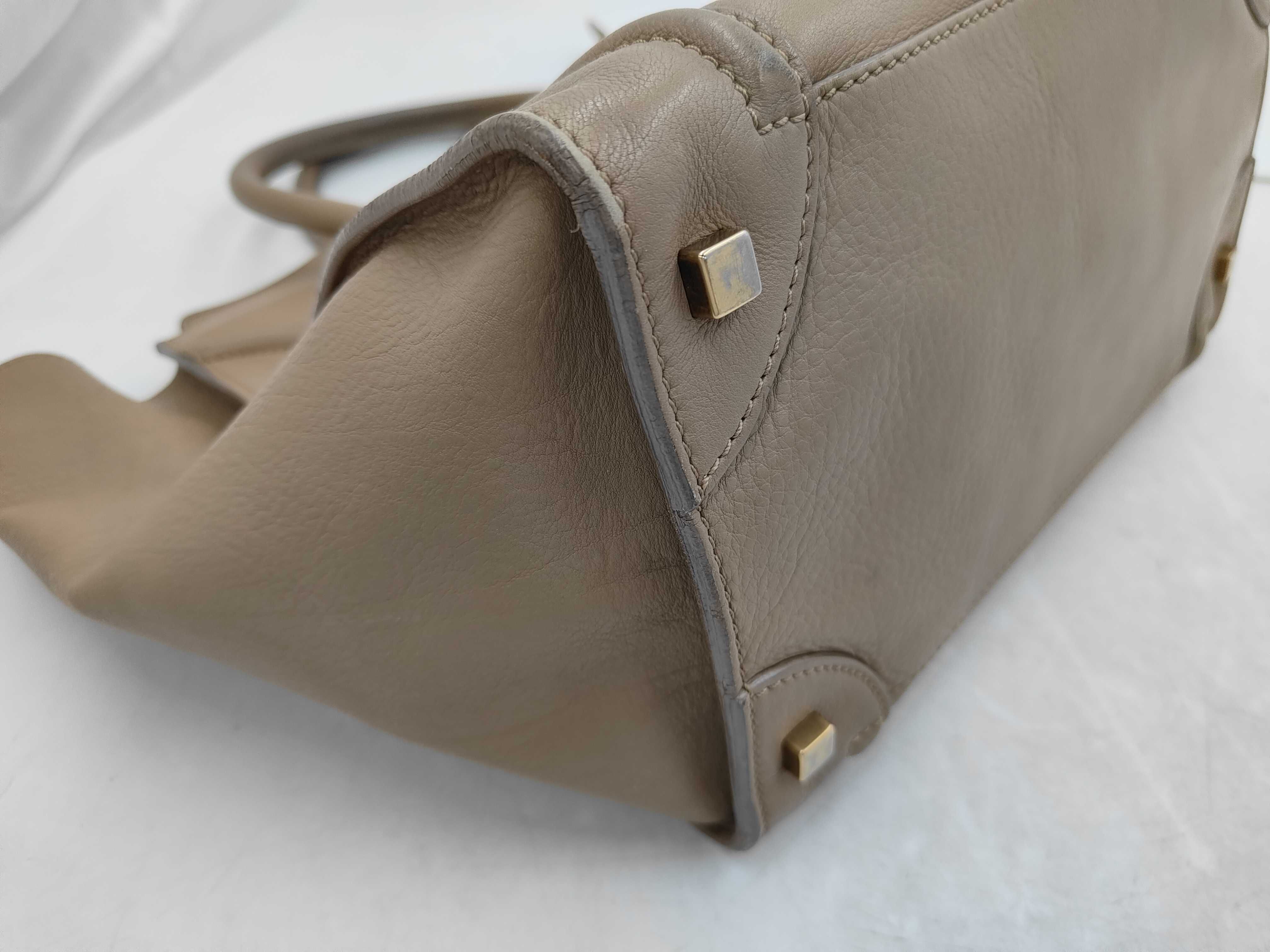Luggage Mini Shopper Greige Handbag — view 7