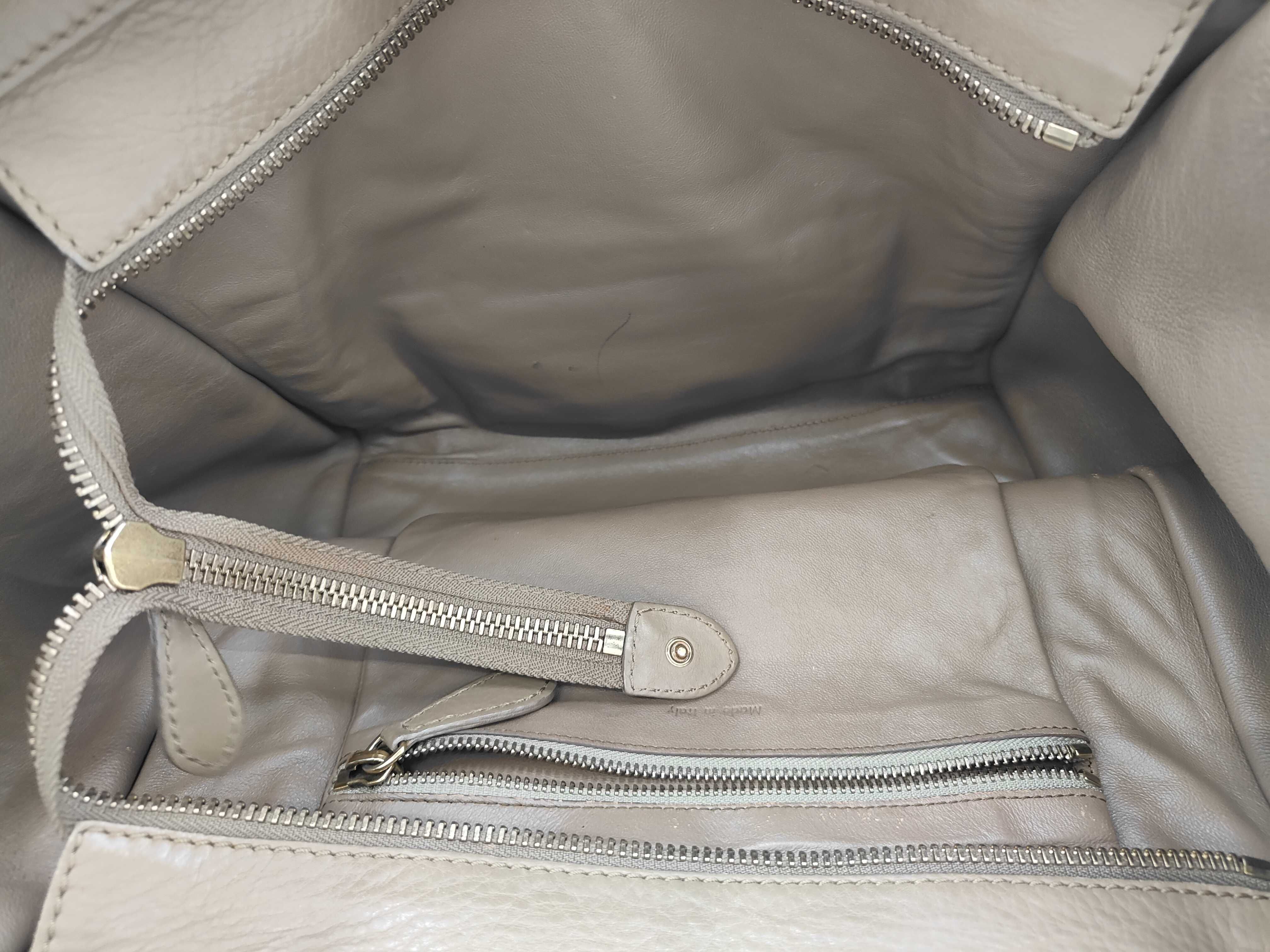 Luggage Mini Shopper Greige Handbag — view 10