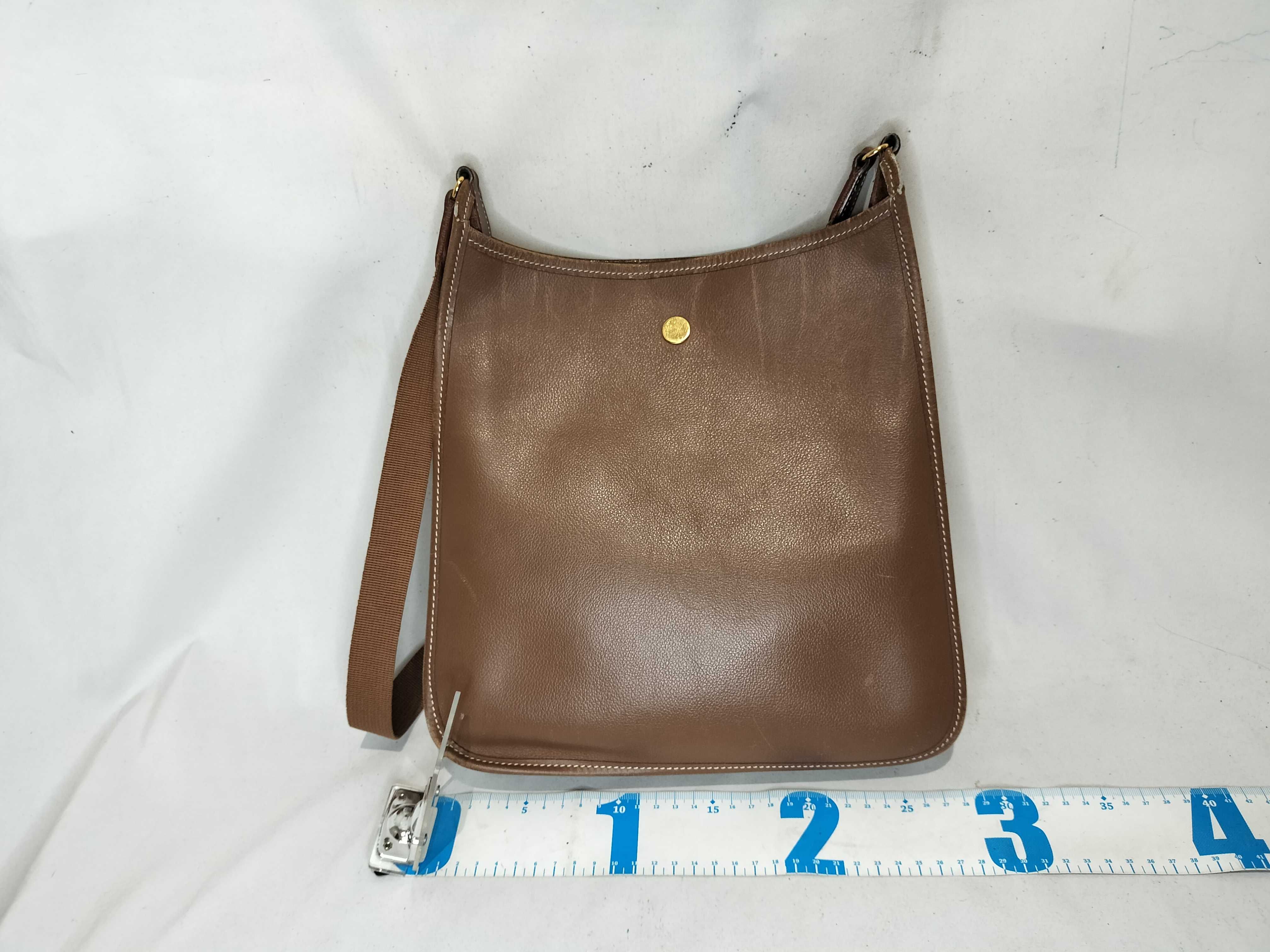 Vespa PM, Veau Epsom leather, gold, gold hardware, B: 1998, shoulder bag — view 3