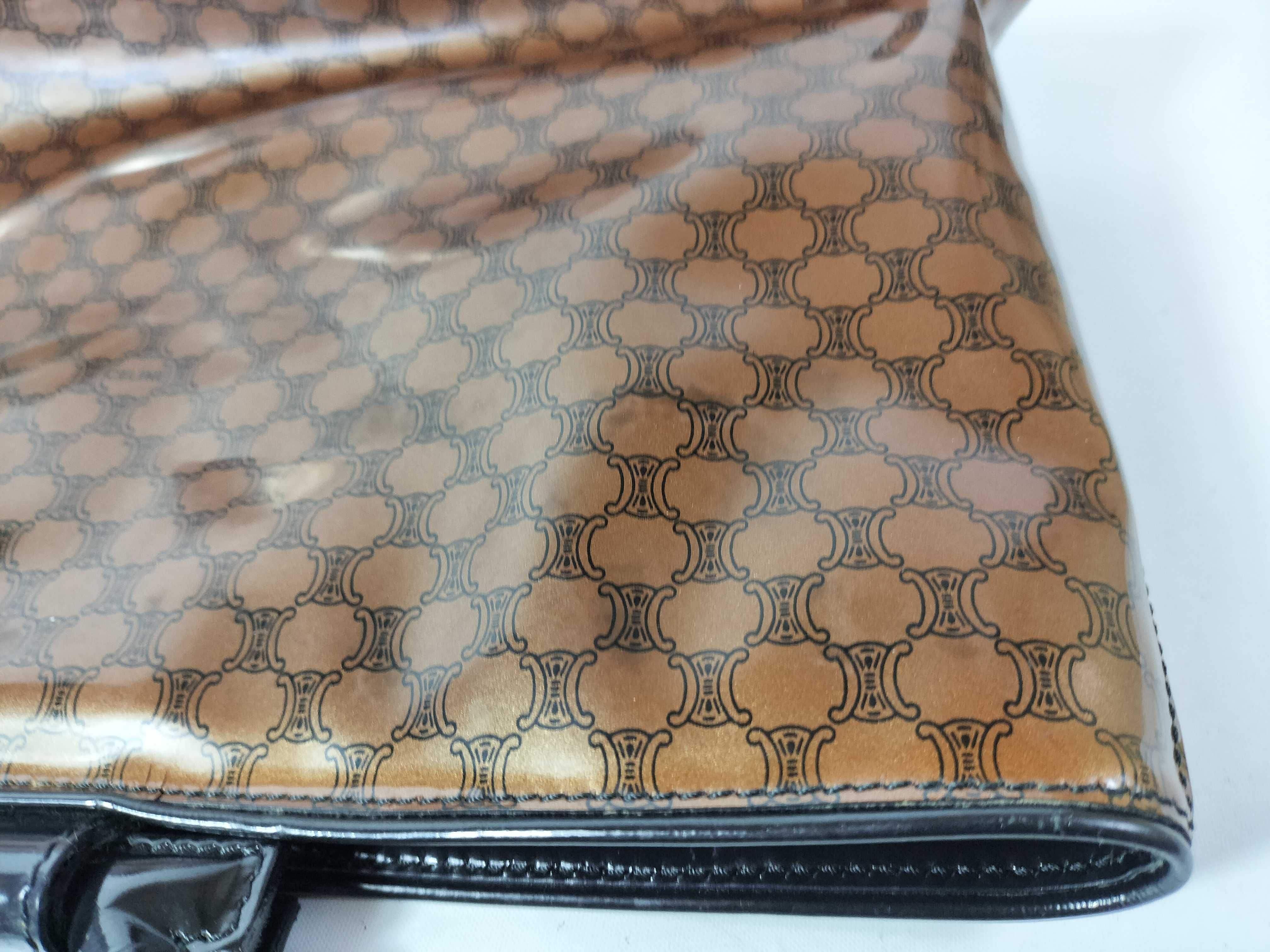 Macadam pattern vinyl handbag — view 13