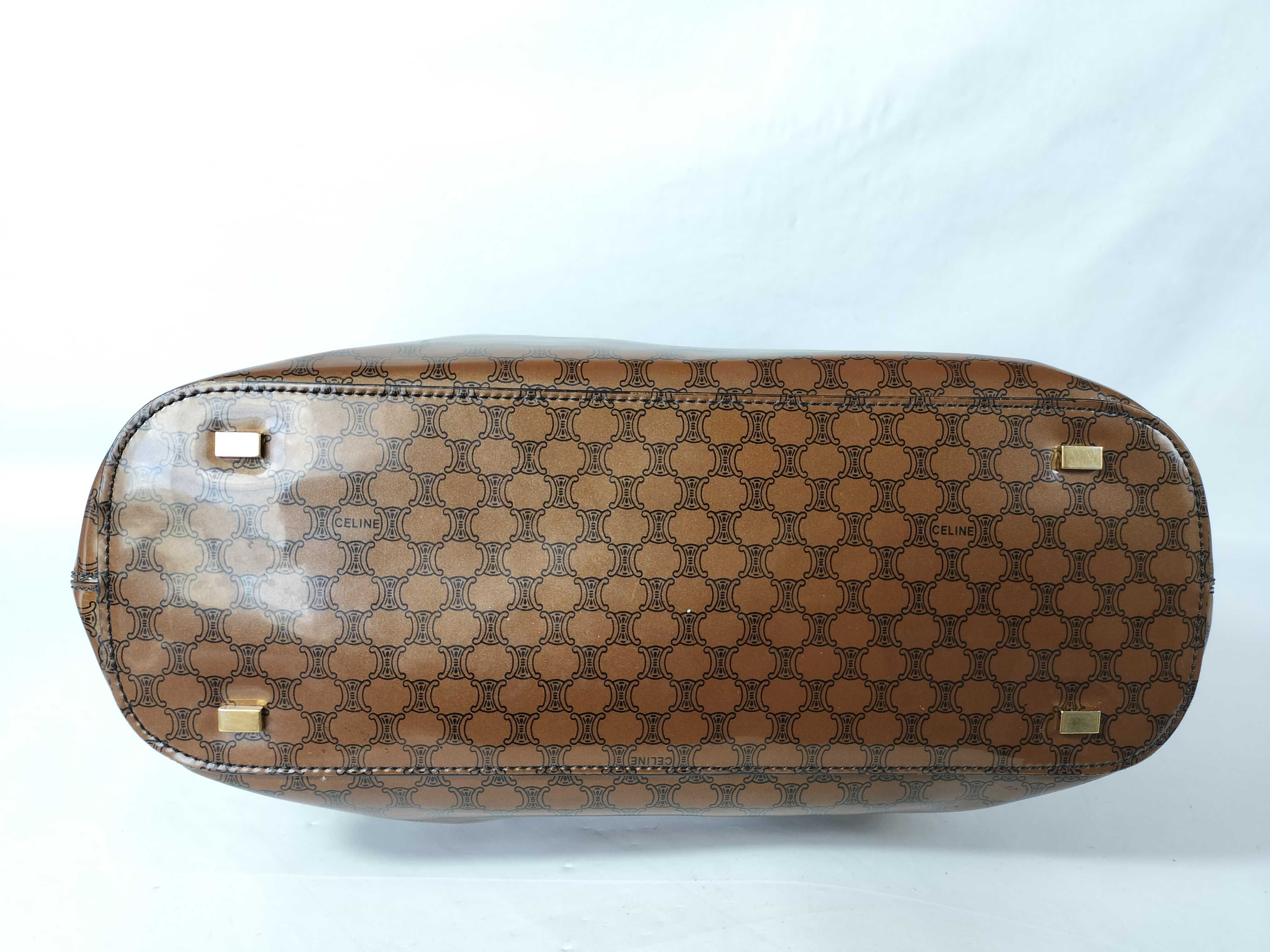 Macadam pattern vinyl handbag — view 4