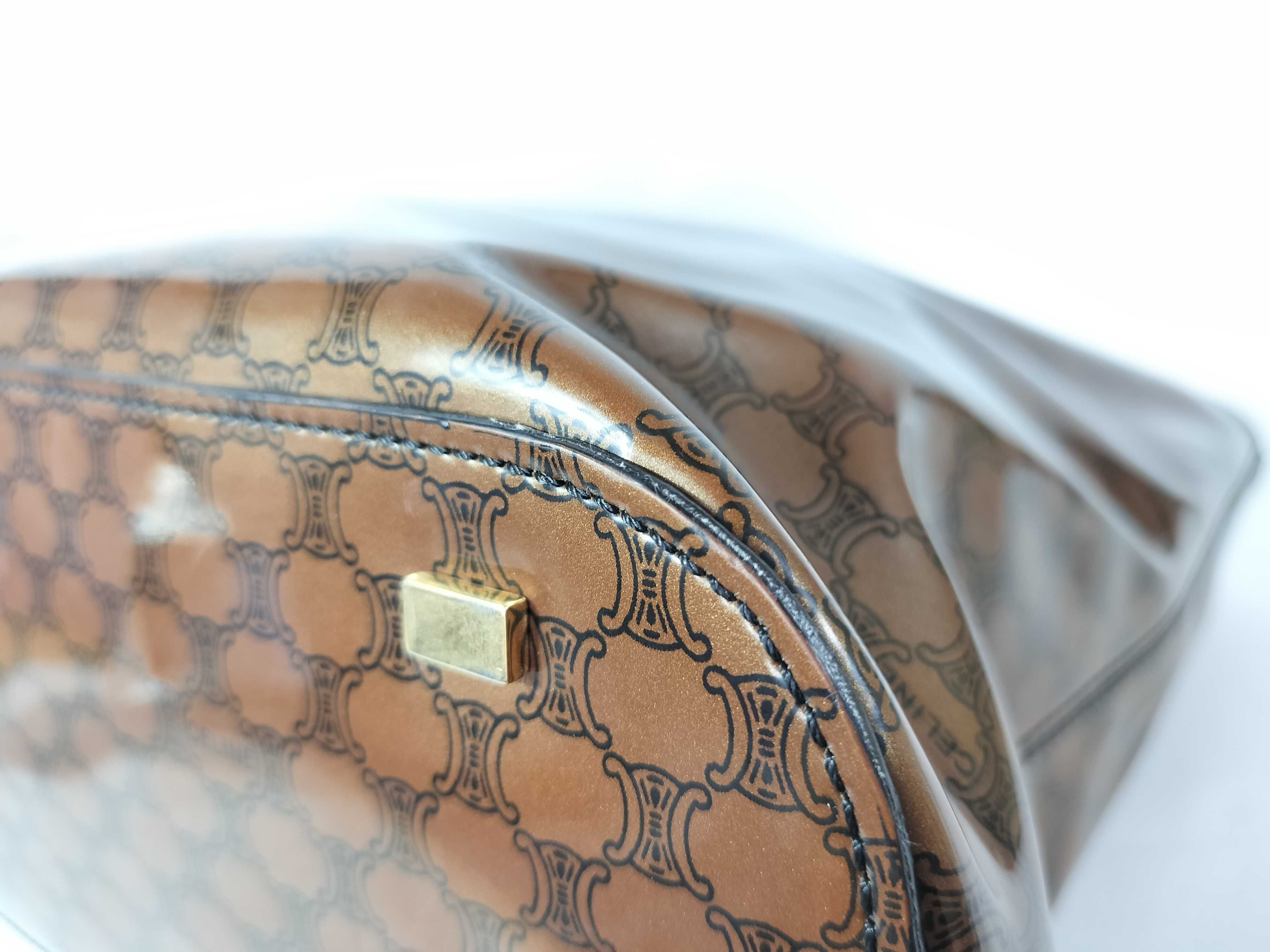 Macadam pattern vinyl handbag — view 5
