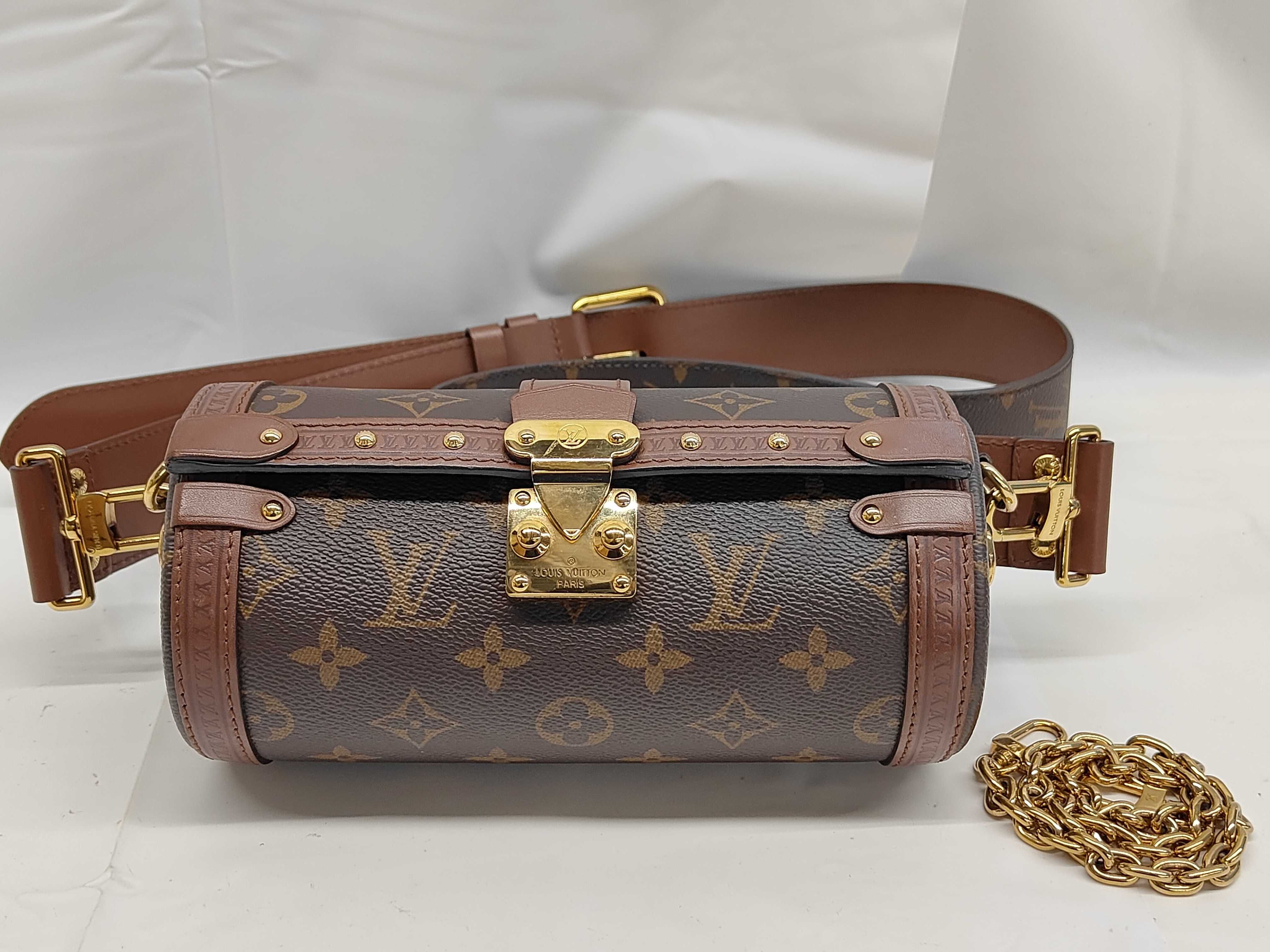 Papillon Monogram Shoulder Bag