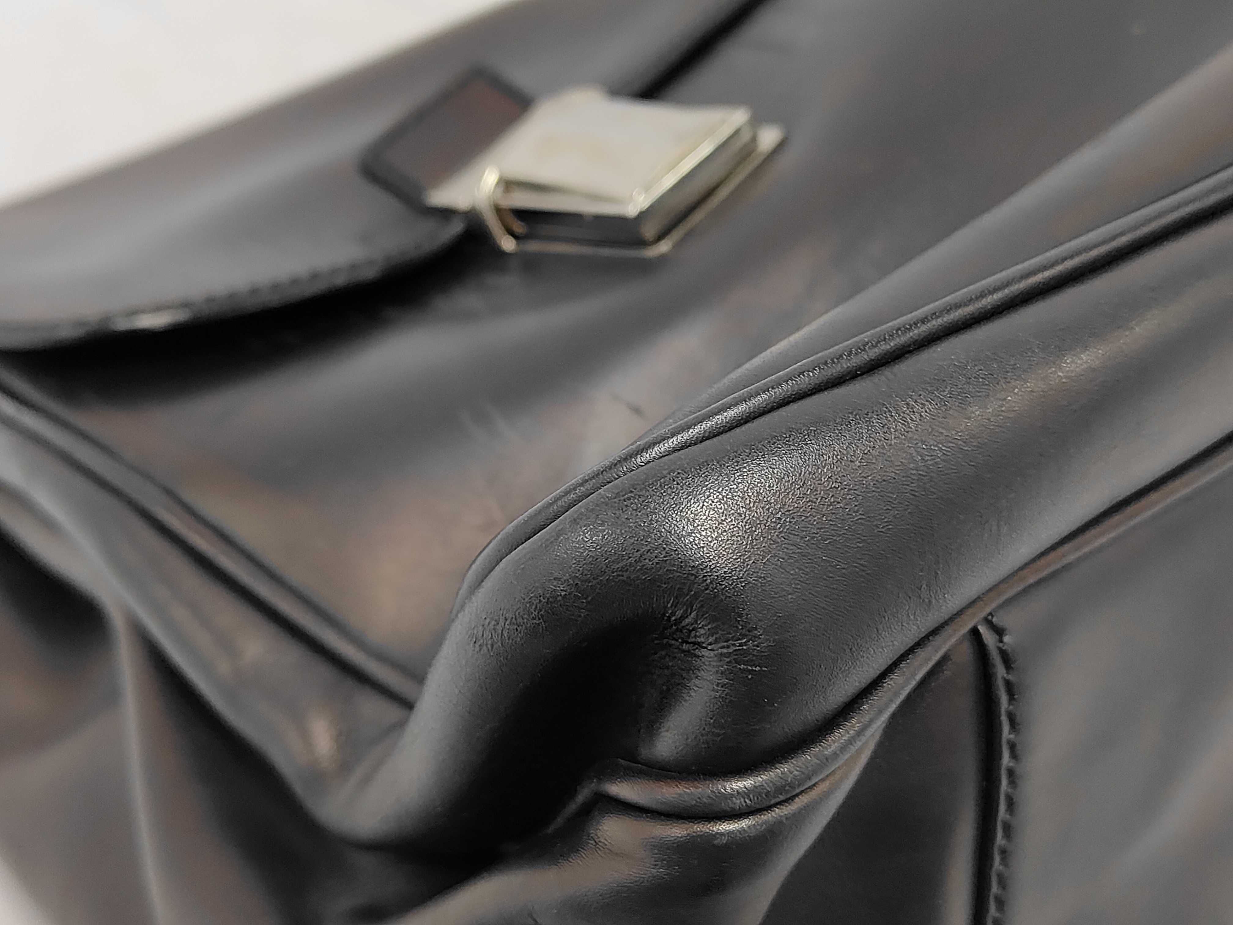 leather business bag — view 4