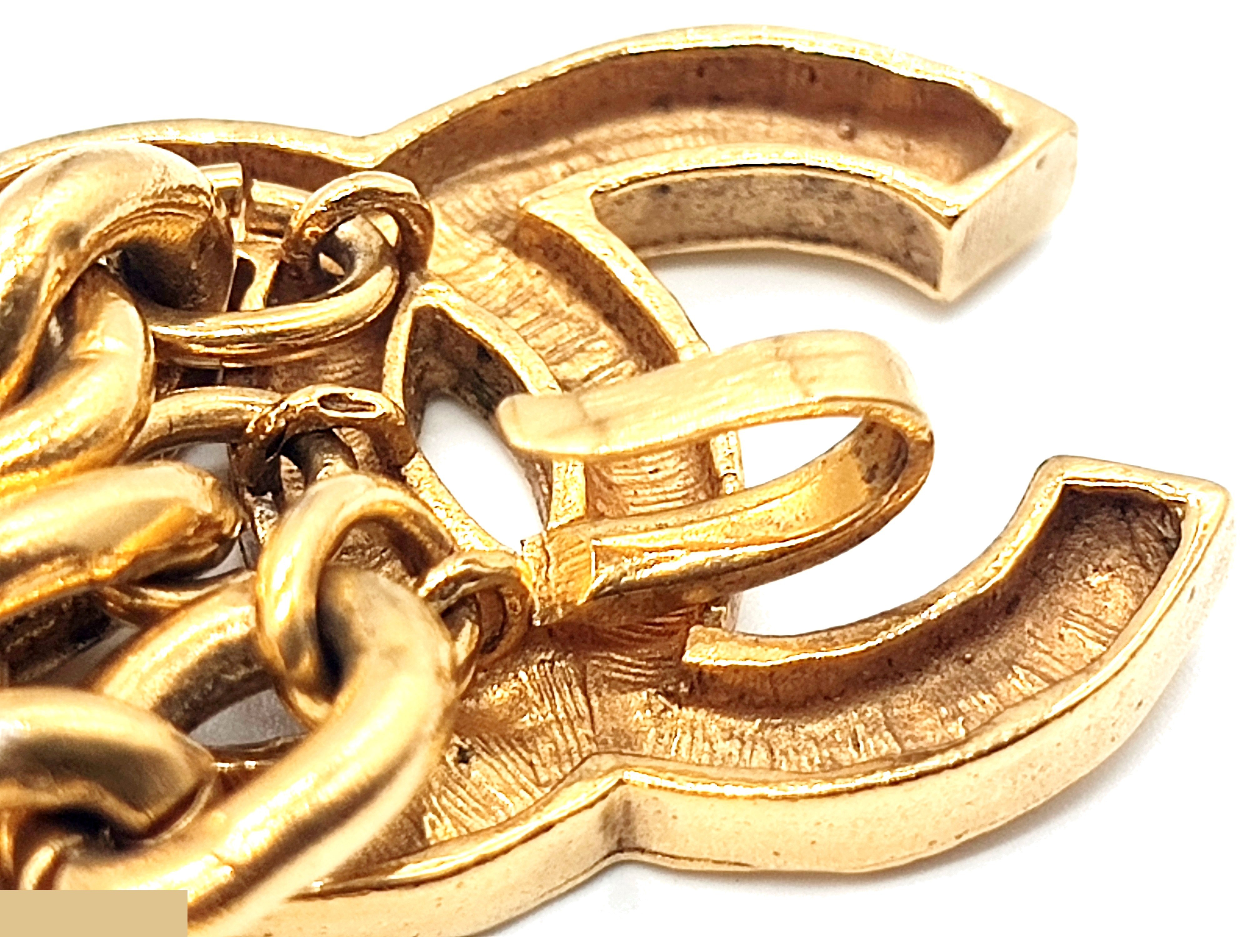 Double Coco Mark Chain Belt, Chain approx. 80cm — view 11