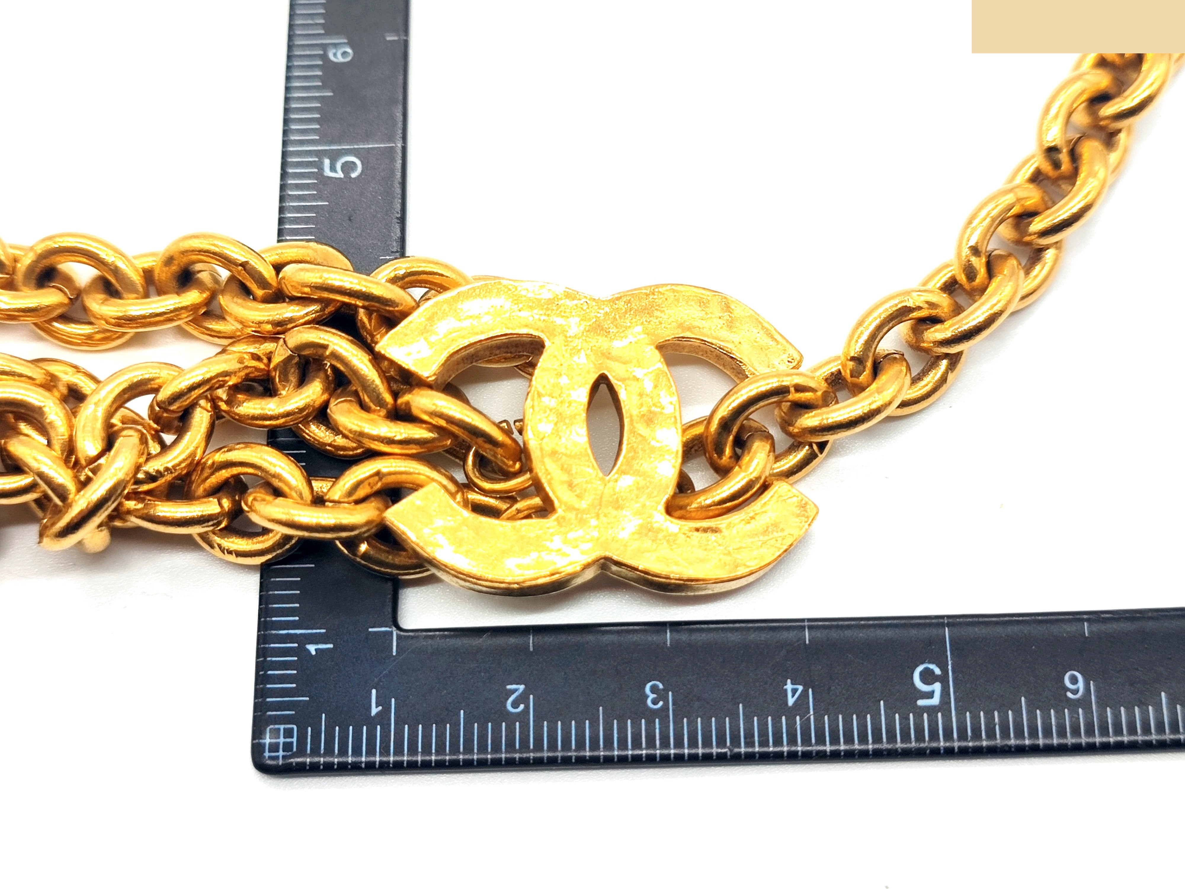 Double Coco Mark Chain Belt, Chain approx. 80cm — view 12