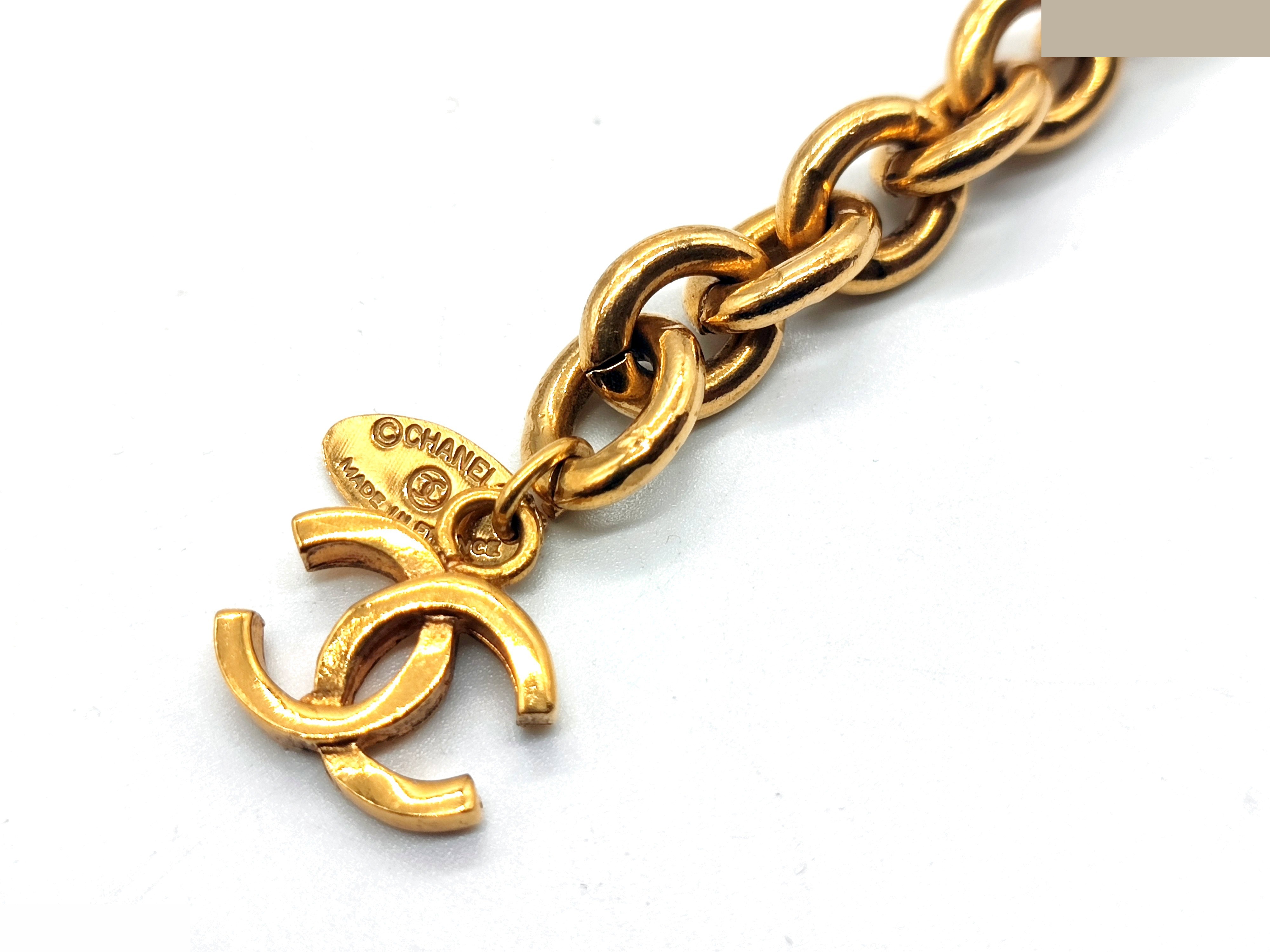 Double Coco Mark Chain Belt, Chain approx. 80cm — view 3
