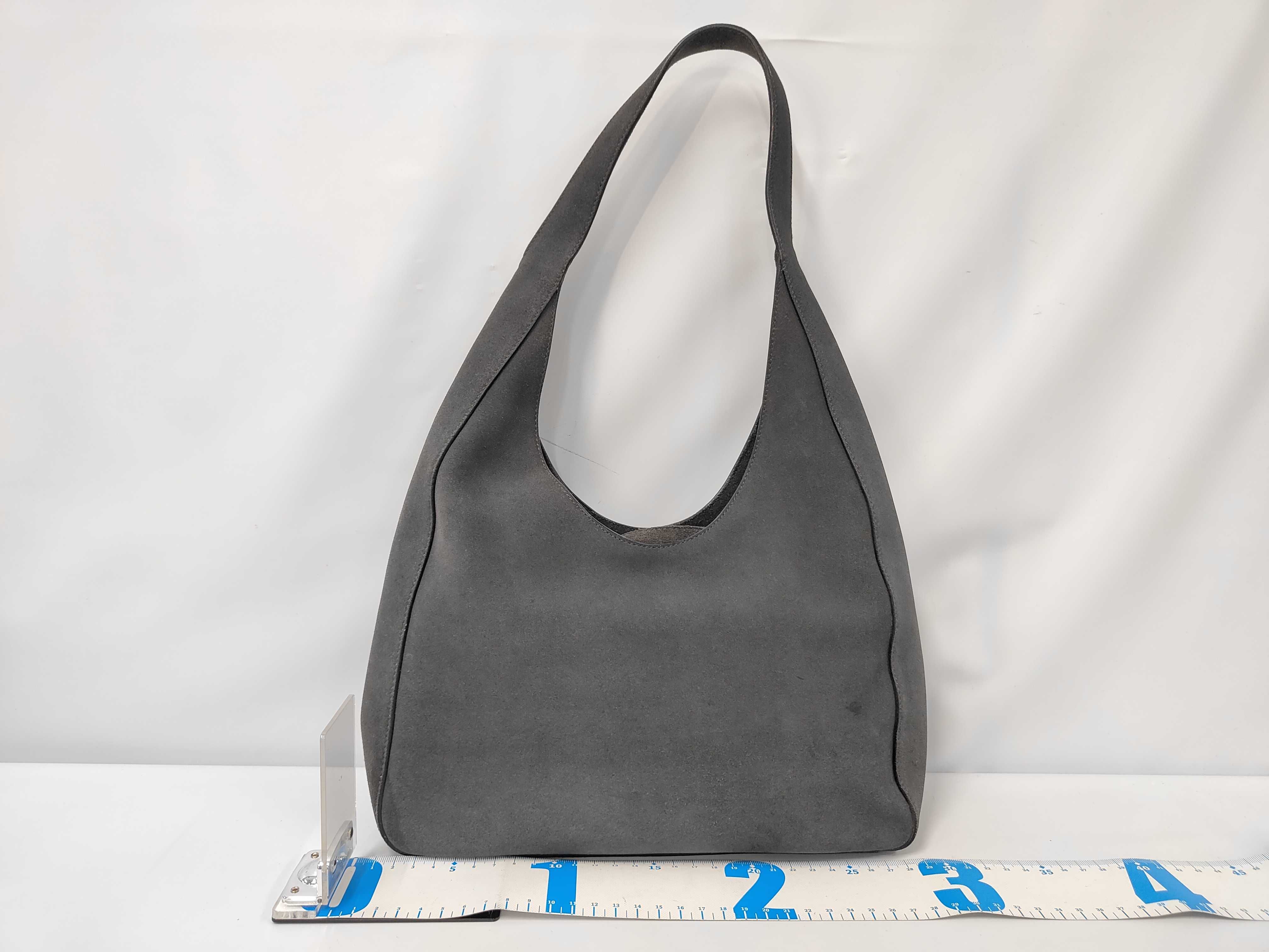 Suede One-Shoulder Bag (Shoulder Bag) — view 2