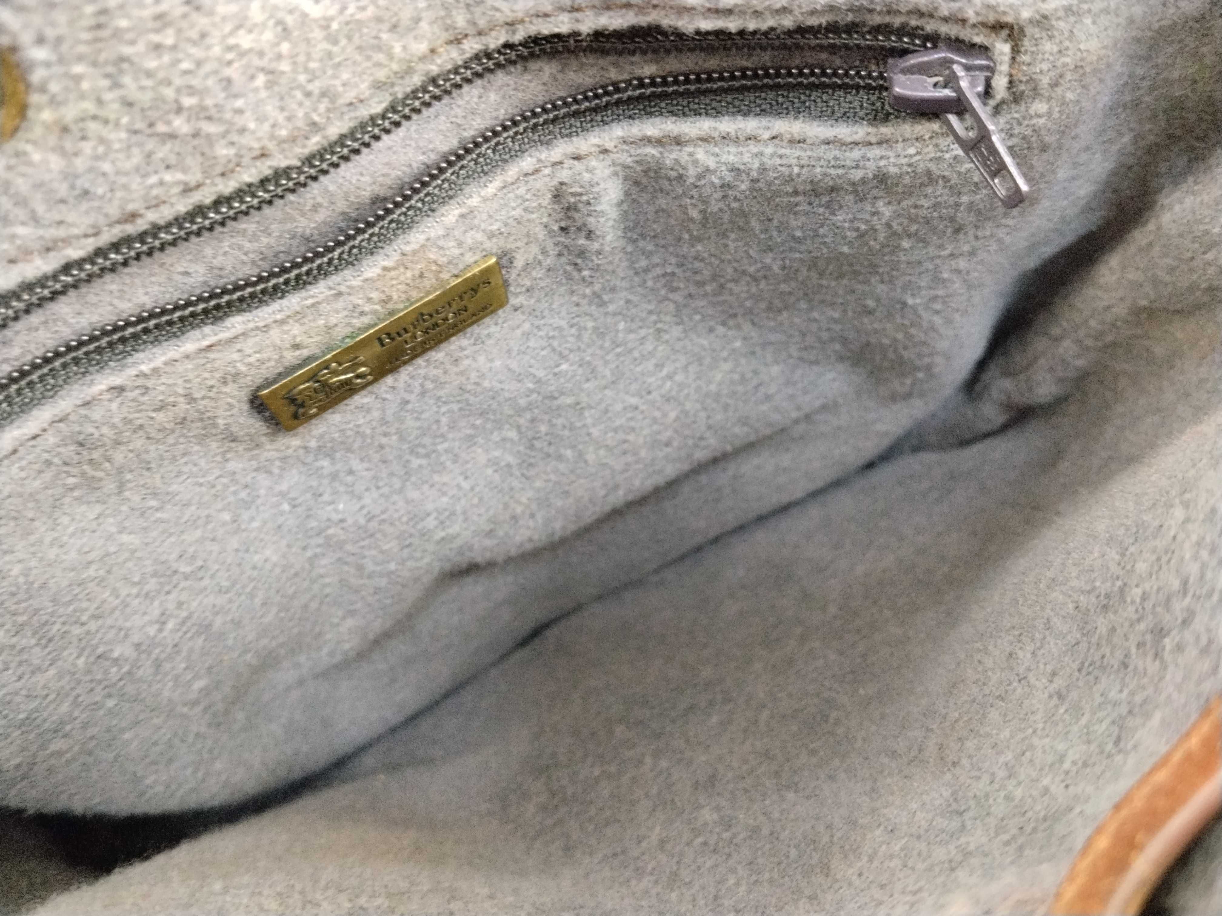Nova Check Drawstring Shadow Horse Shoulder Bag — view 9
