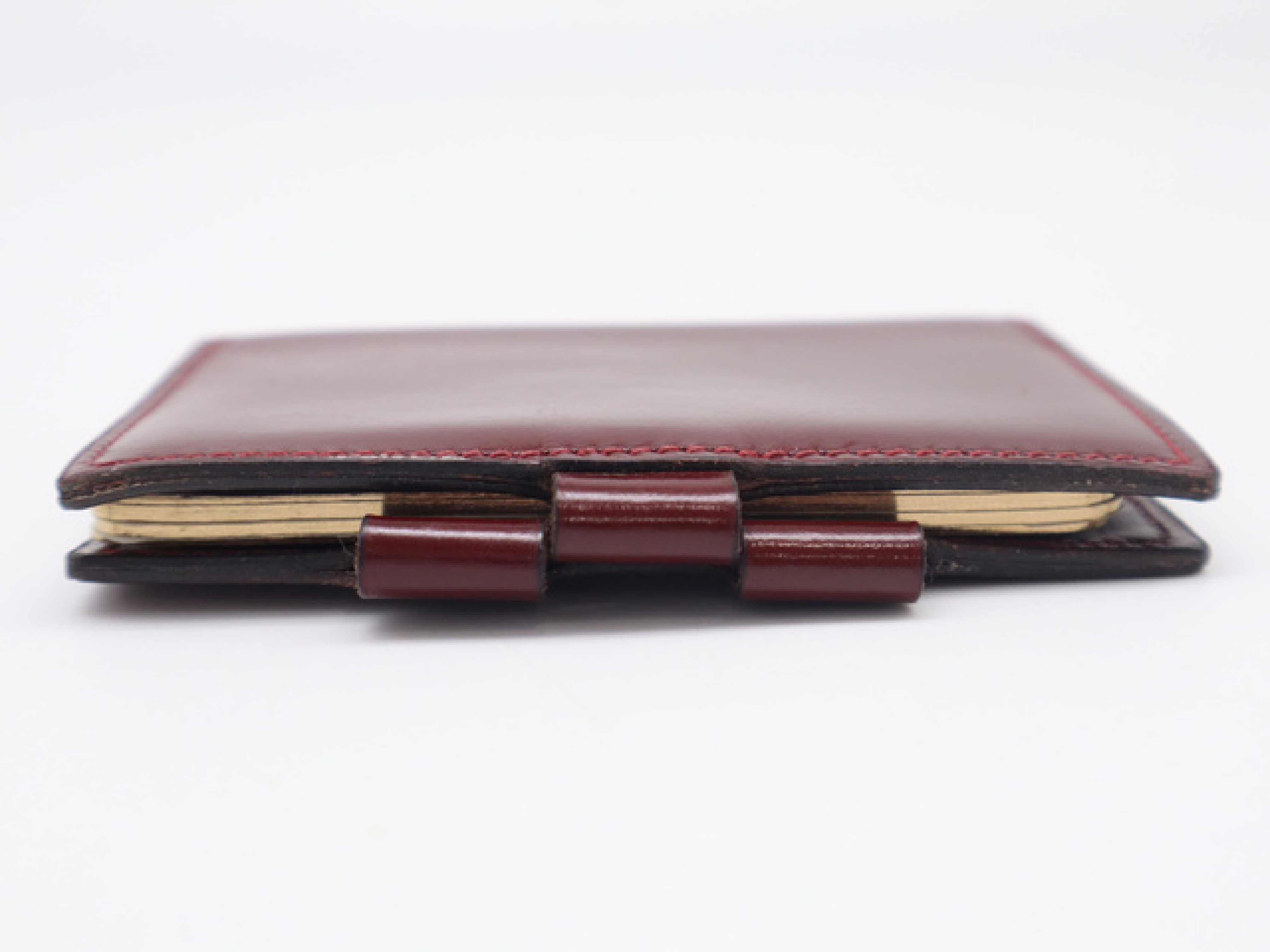 Agenda PM Notebook Cover, Leather, Bordeaux — view 3