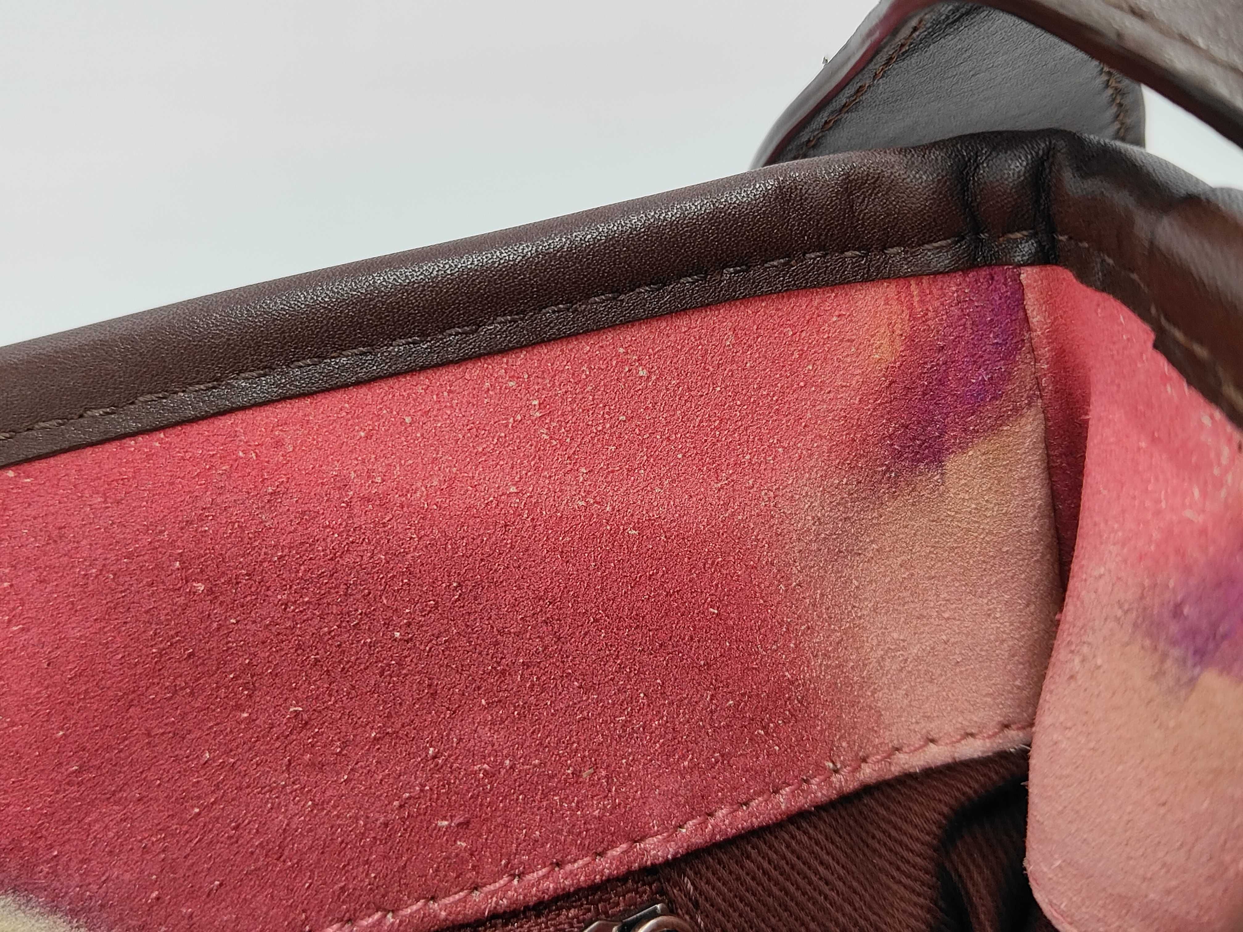 Coco Mark Suede Shoulder Bag Flower Power Multicolor Shoulder Bag — view 11