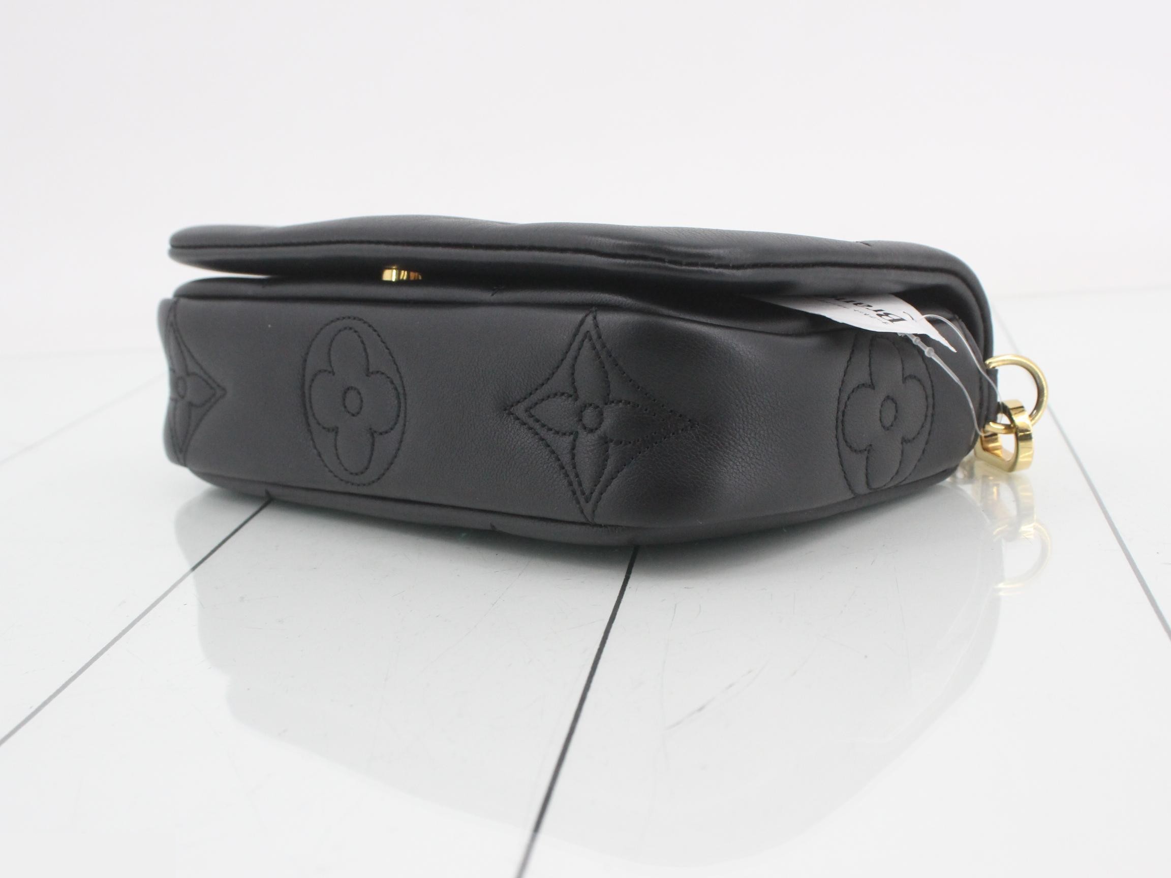 Wallet-on-strap Noir 2-way shoulder bag — view 6