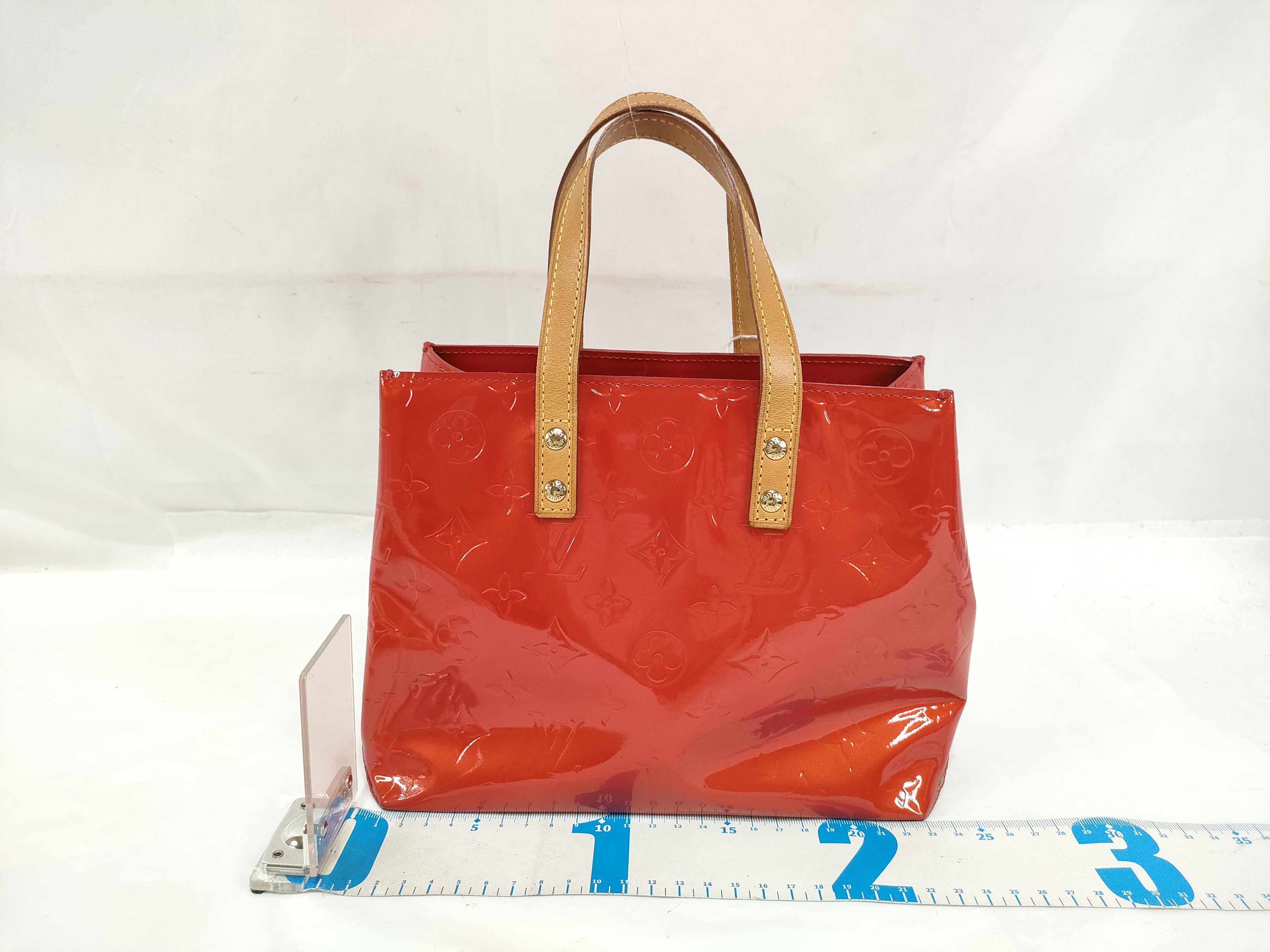 Vernis Monogram Vernis Lead PM Red MI0071 Handbag — view 2