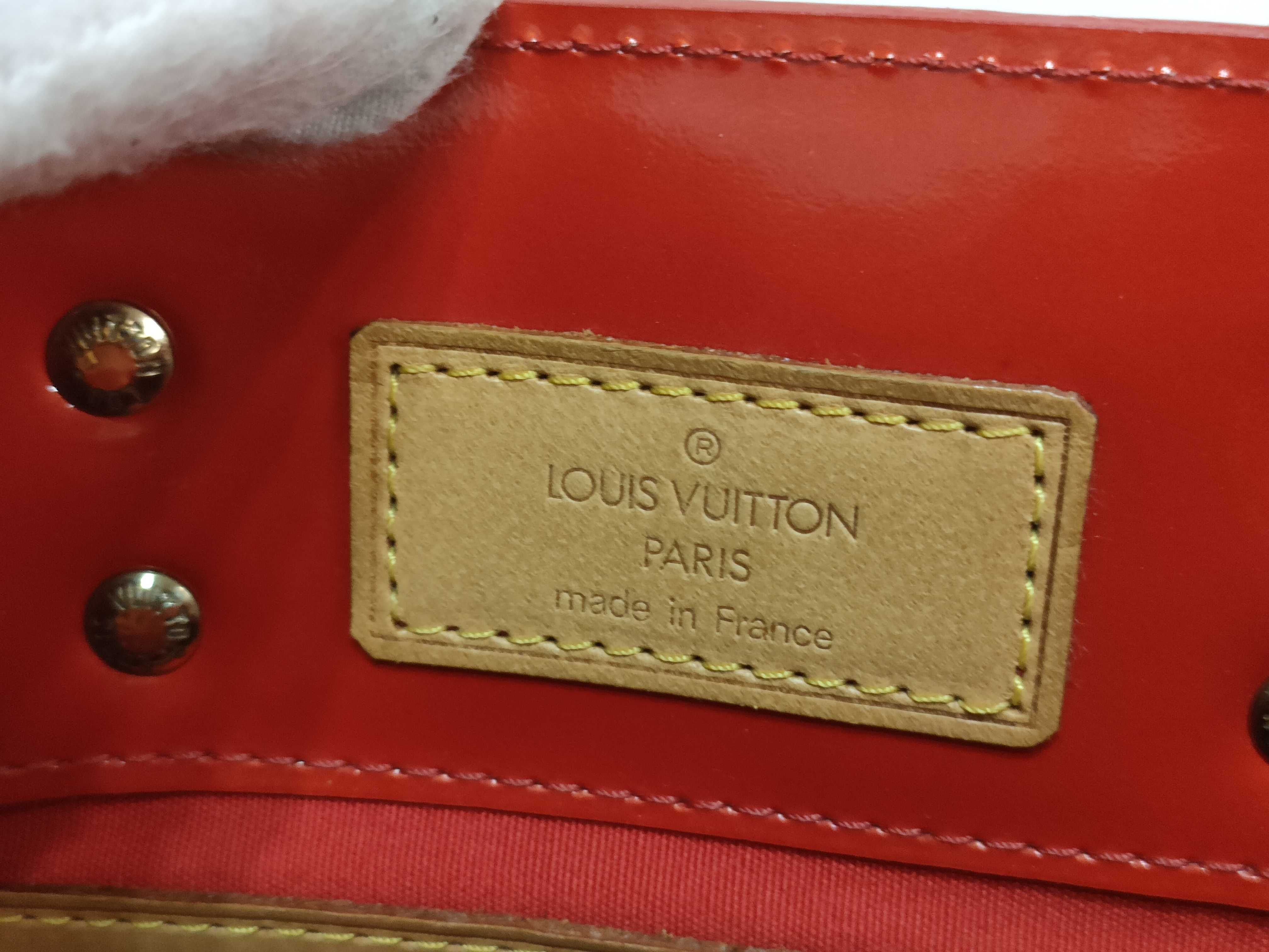 Vernis Monogram Vernis Lead PM Red MI0071 Handbag — view 12