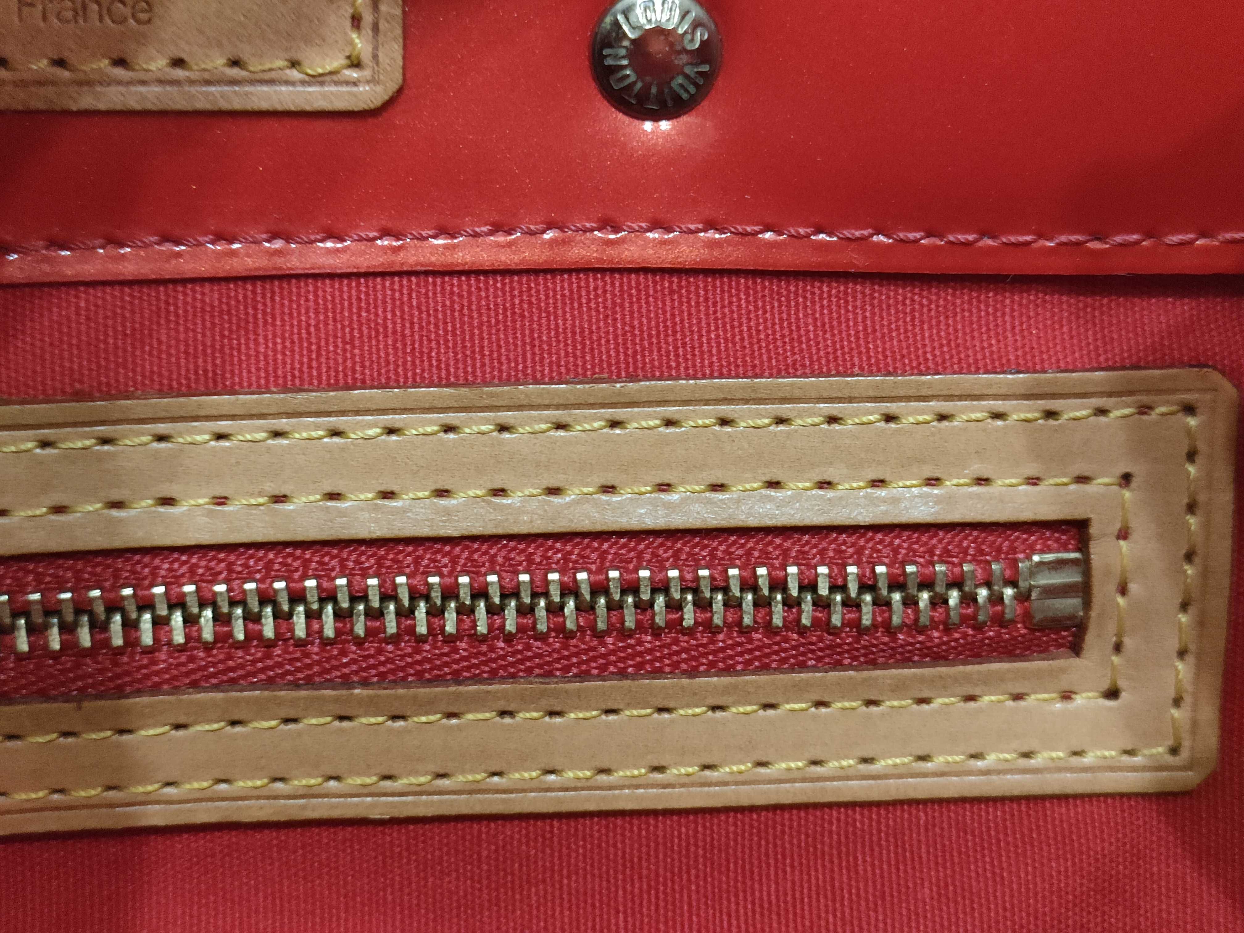 Vernis Monogram Vernis Lead PM Red MI0071 Handbag — view 15