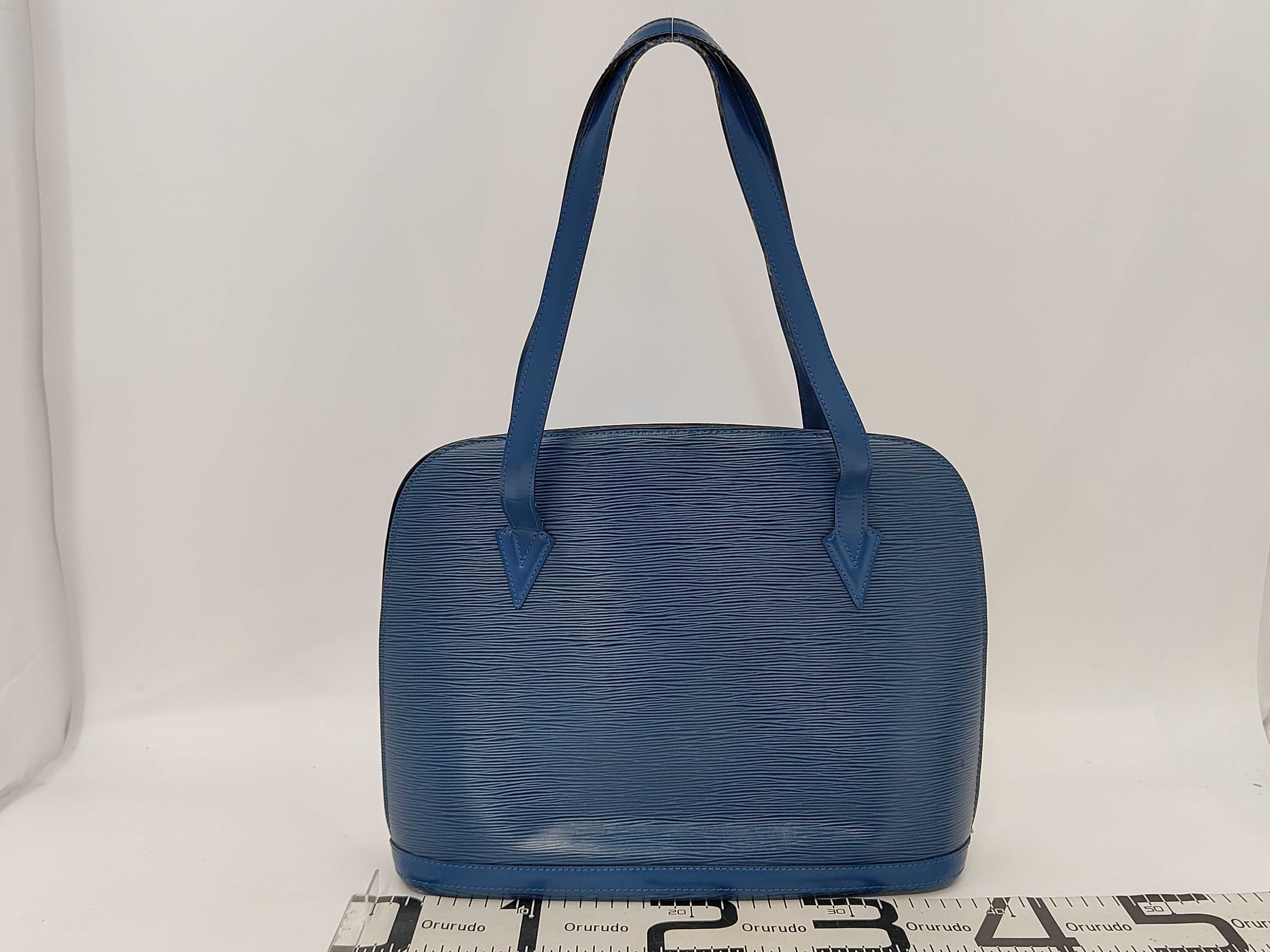 Epi Handbag Blue M52285 Tote Bag — view 2