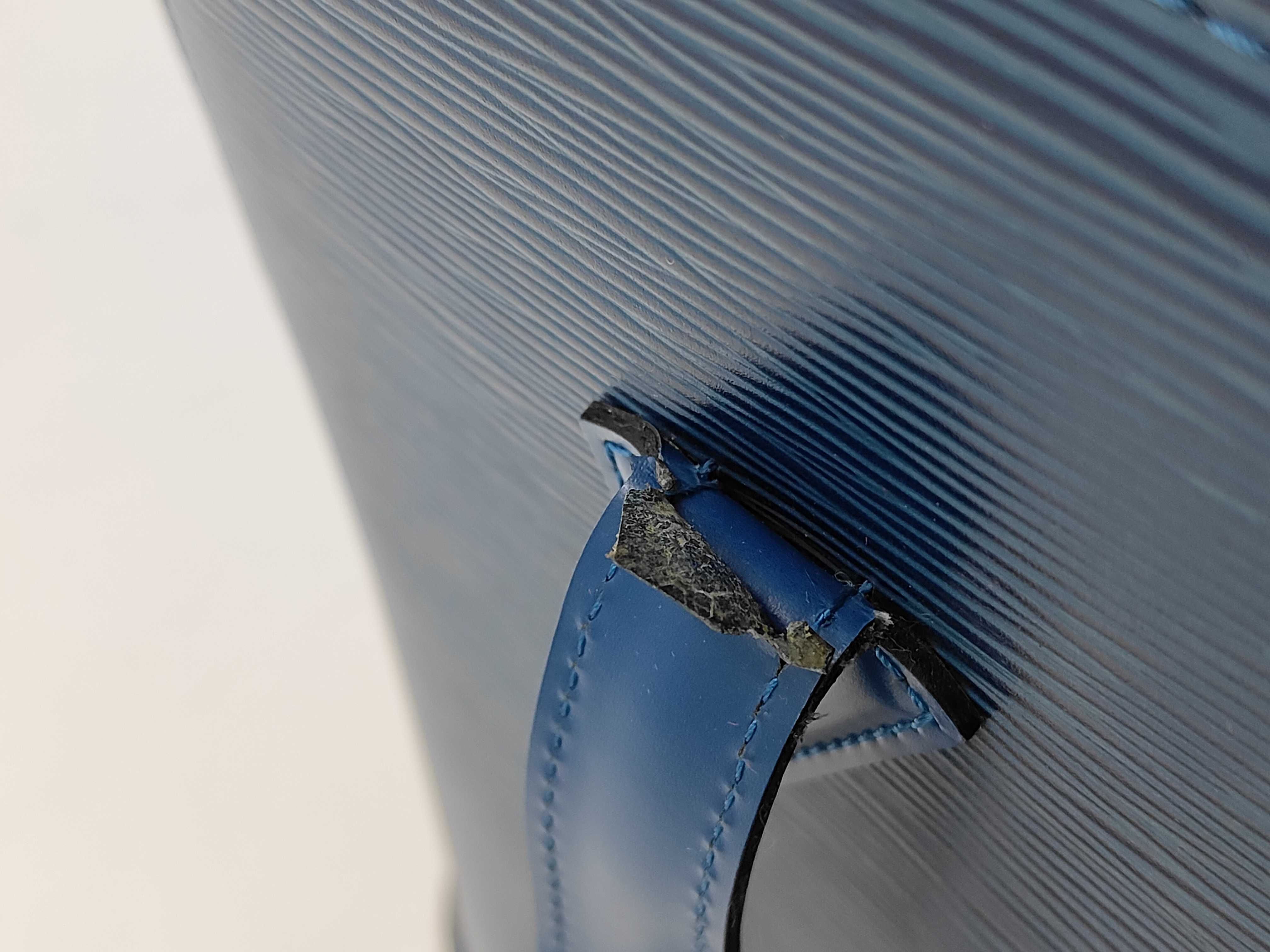 Epi Handbag Blue M52285 Tote Bag — view 12