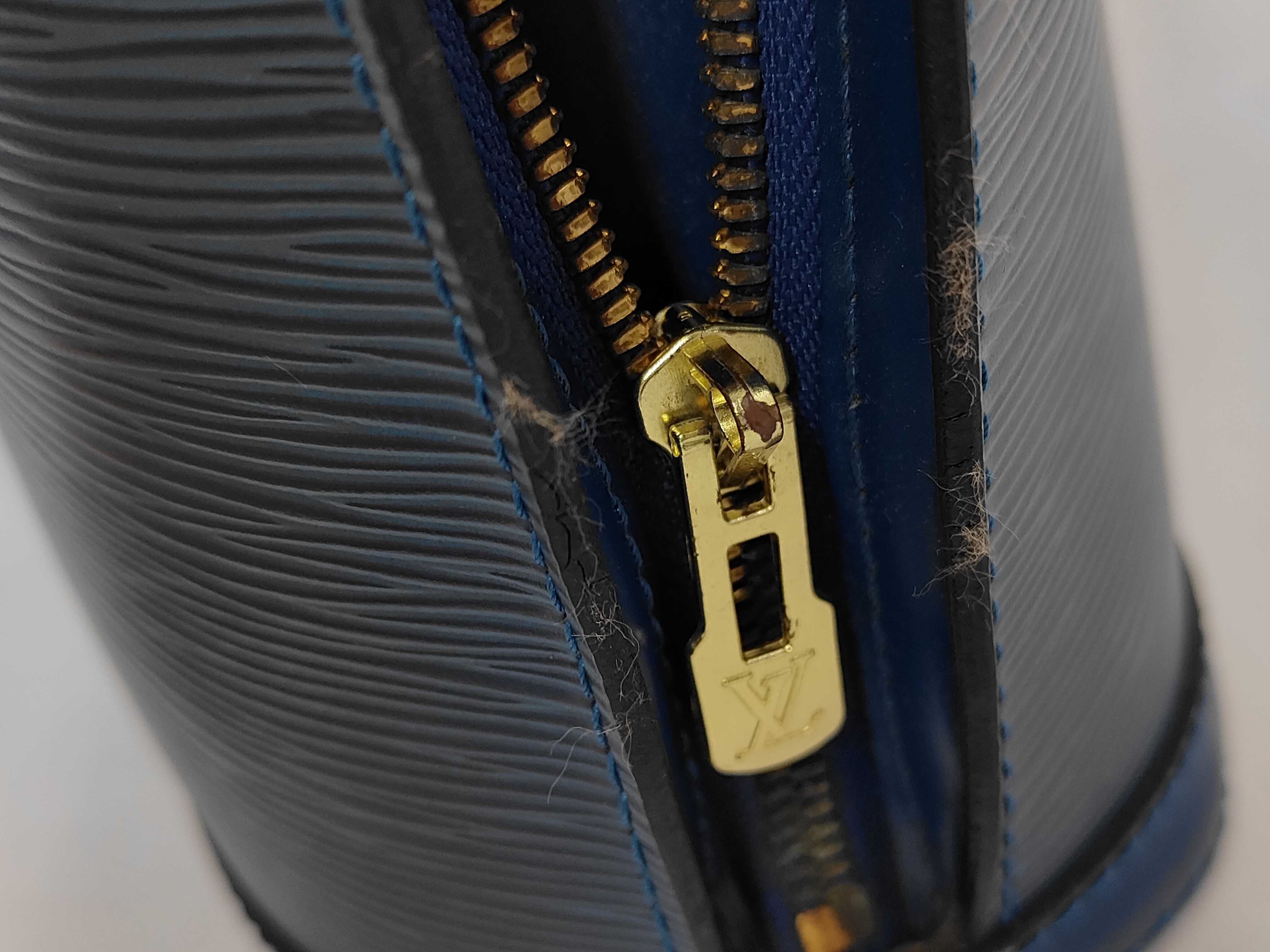 Epi Handbag Blue M52285 Tote Bag — view 10