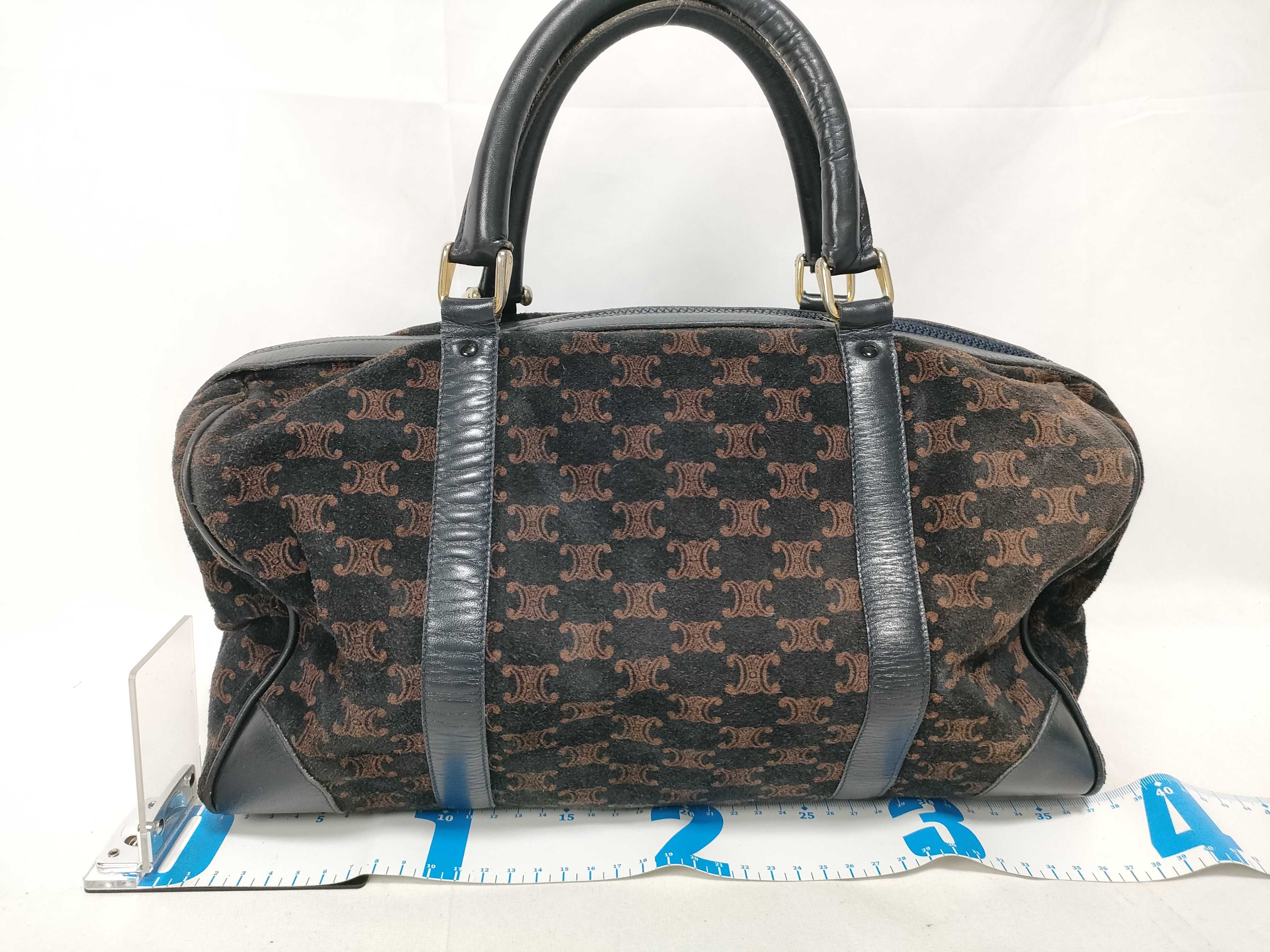 Suede Macadam Boston Bag — view 2