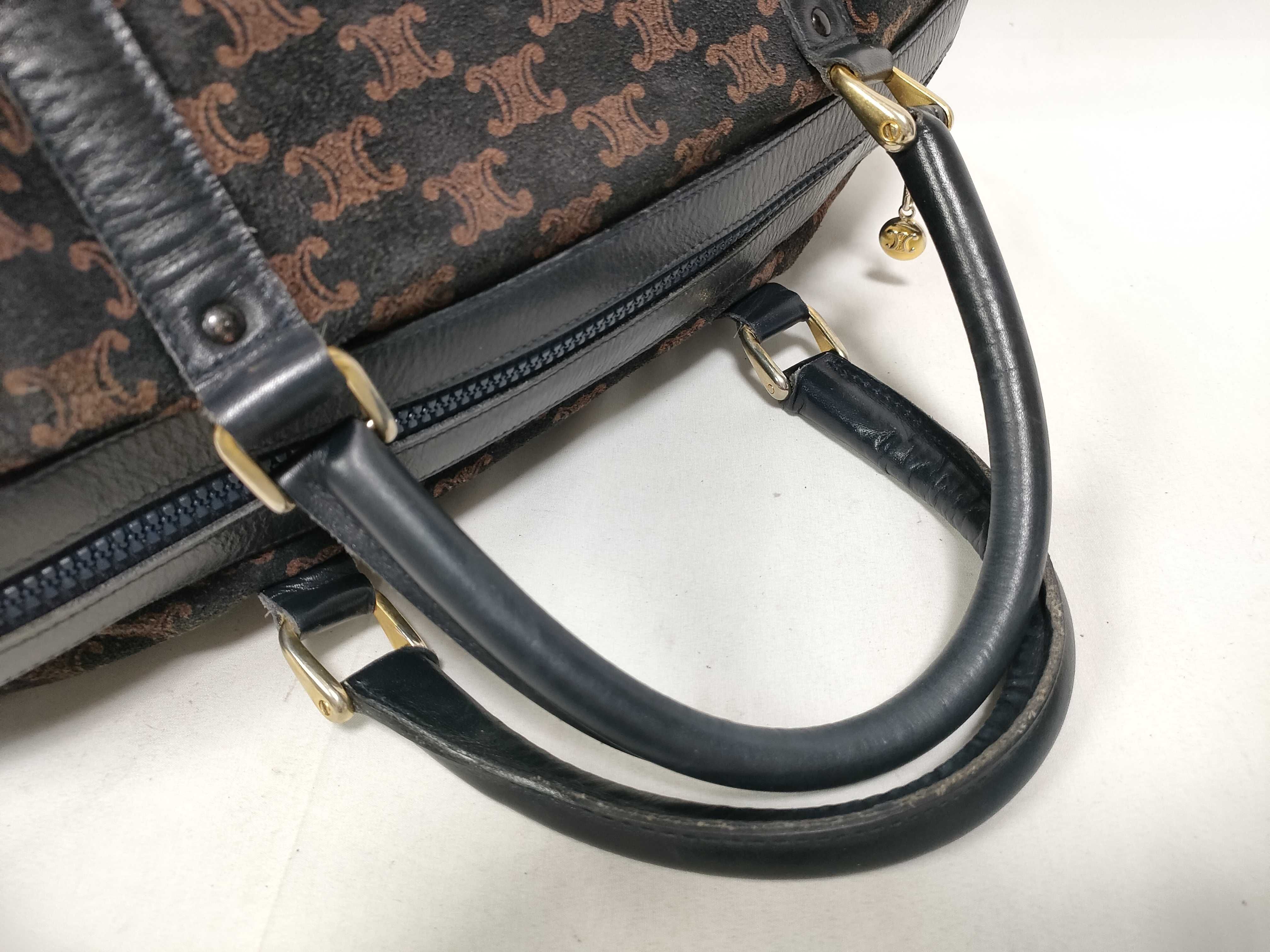 Suede Macadam Boston Bag — view 12