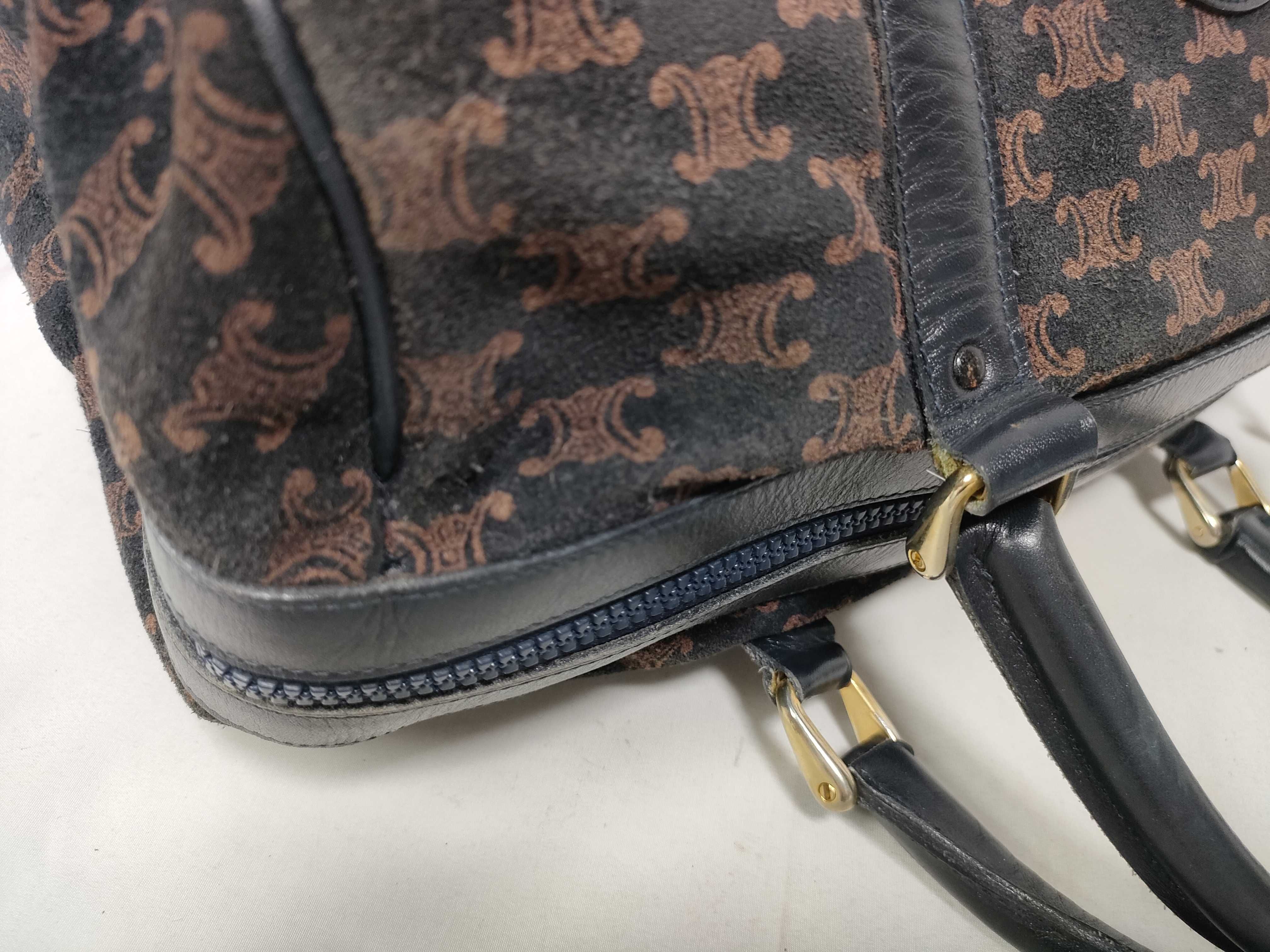 Suede Macadam Boston Bag — view 13