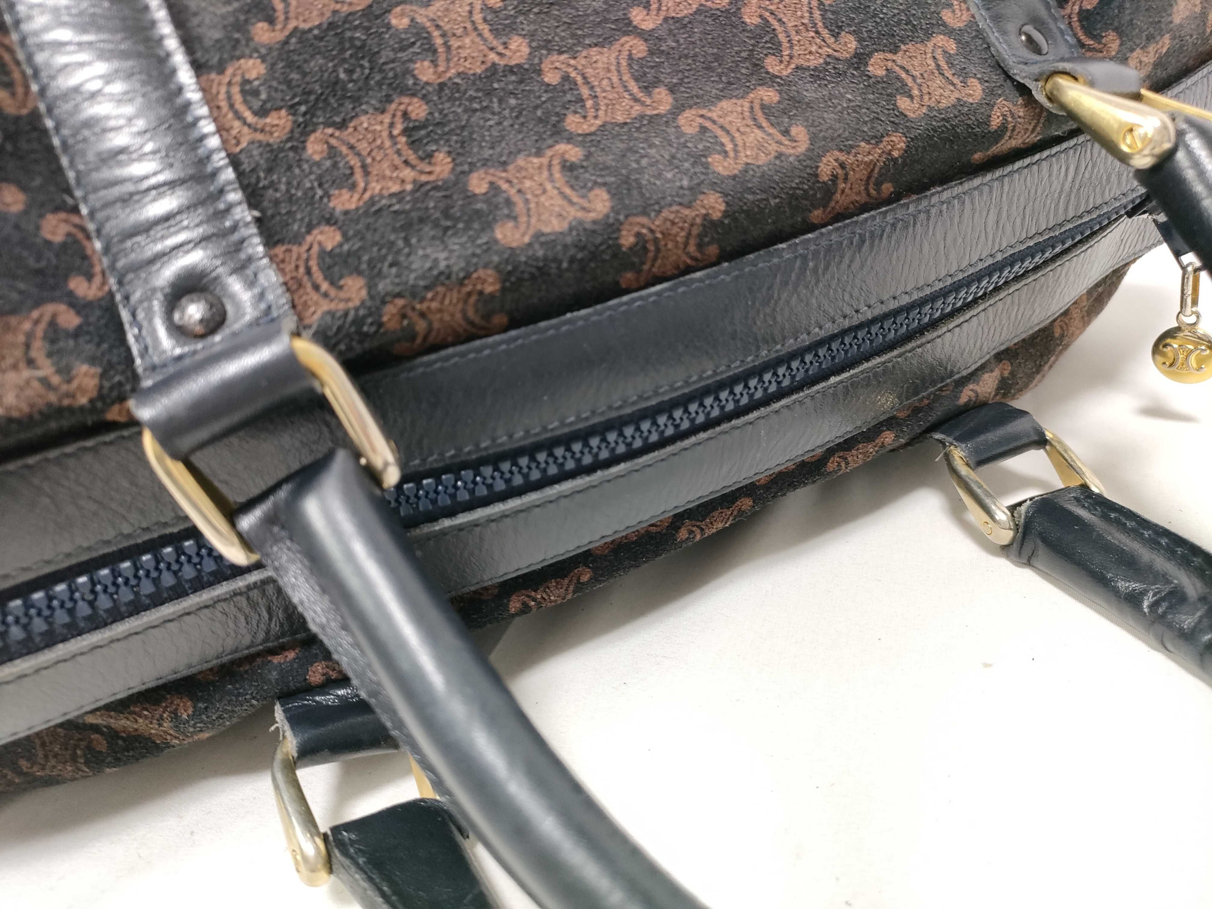 Suede Macadam Boston Bag — view 14