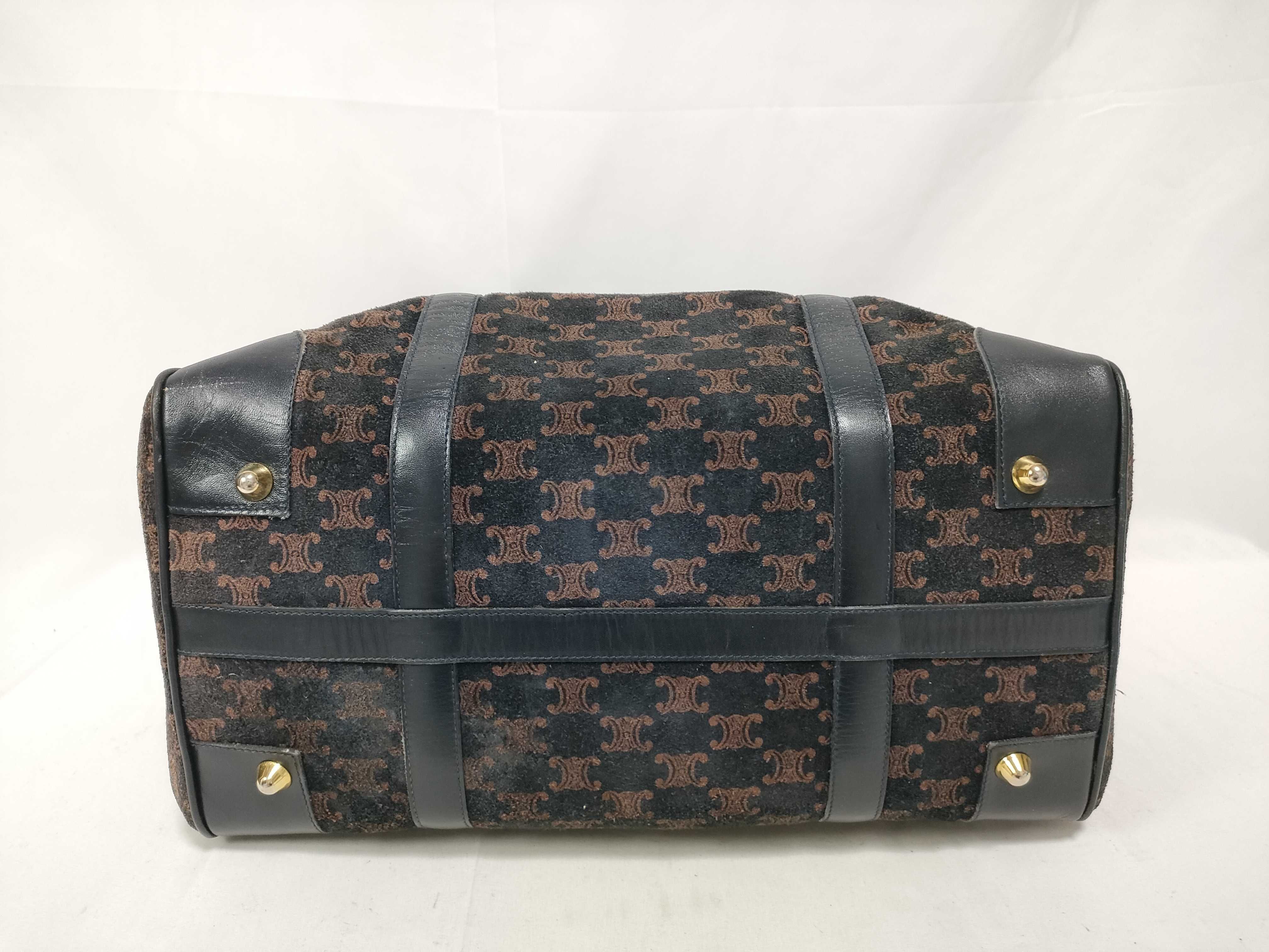 Suede Macadam Boston Bag — view 3