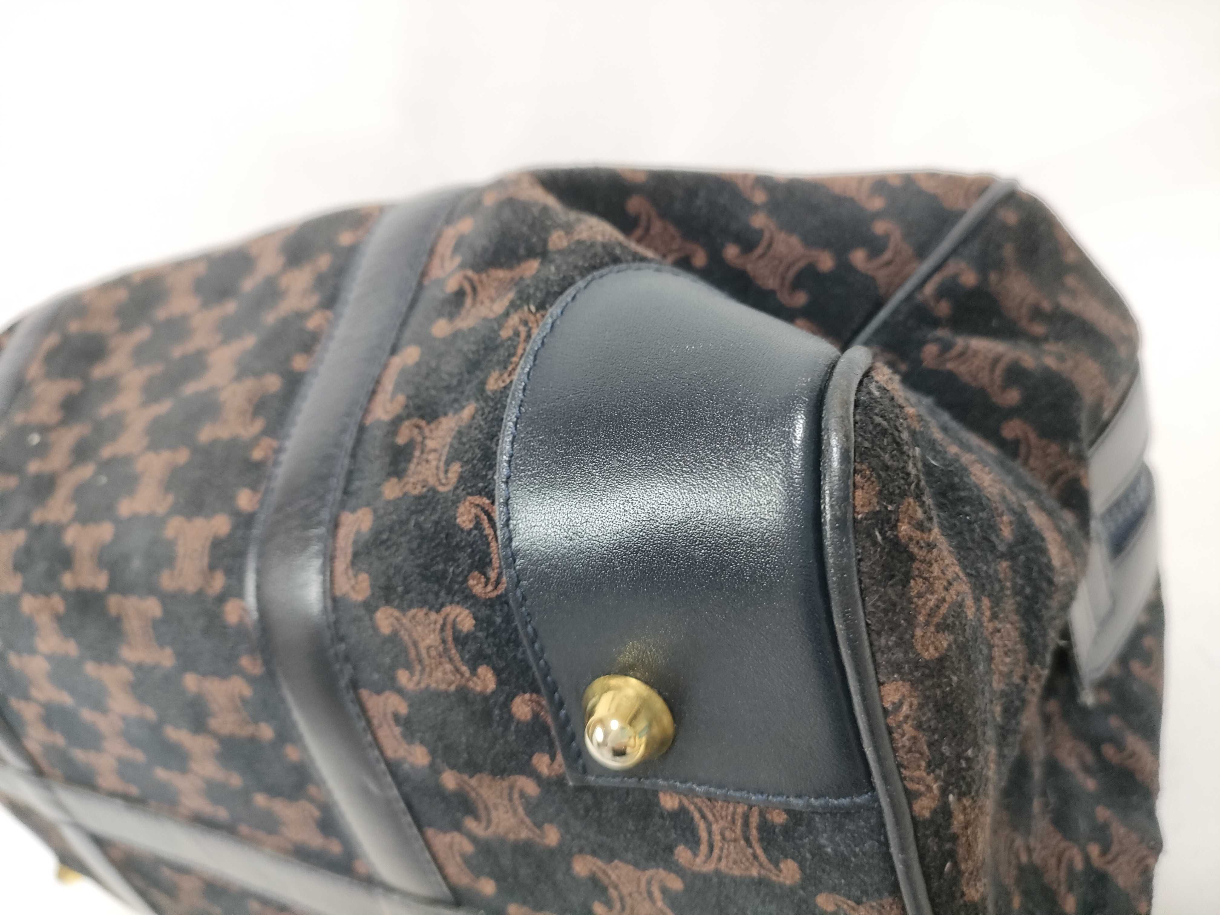 Suede Macadam Boston Bag — view 4