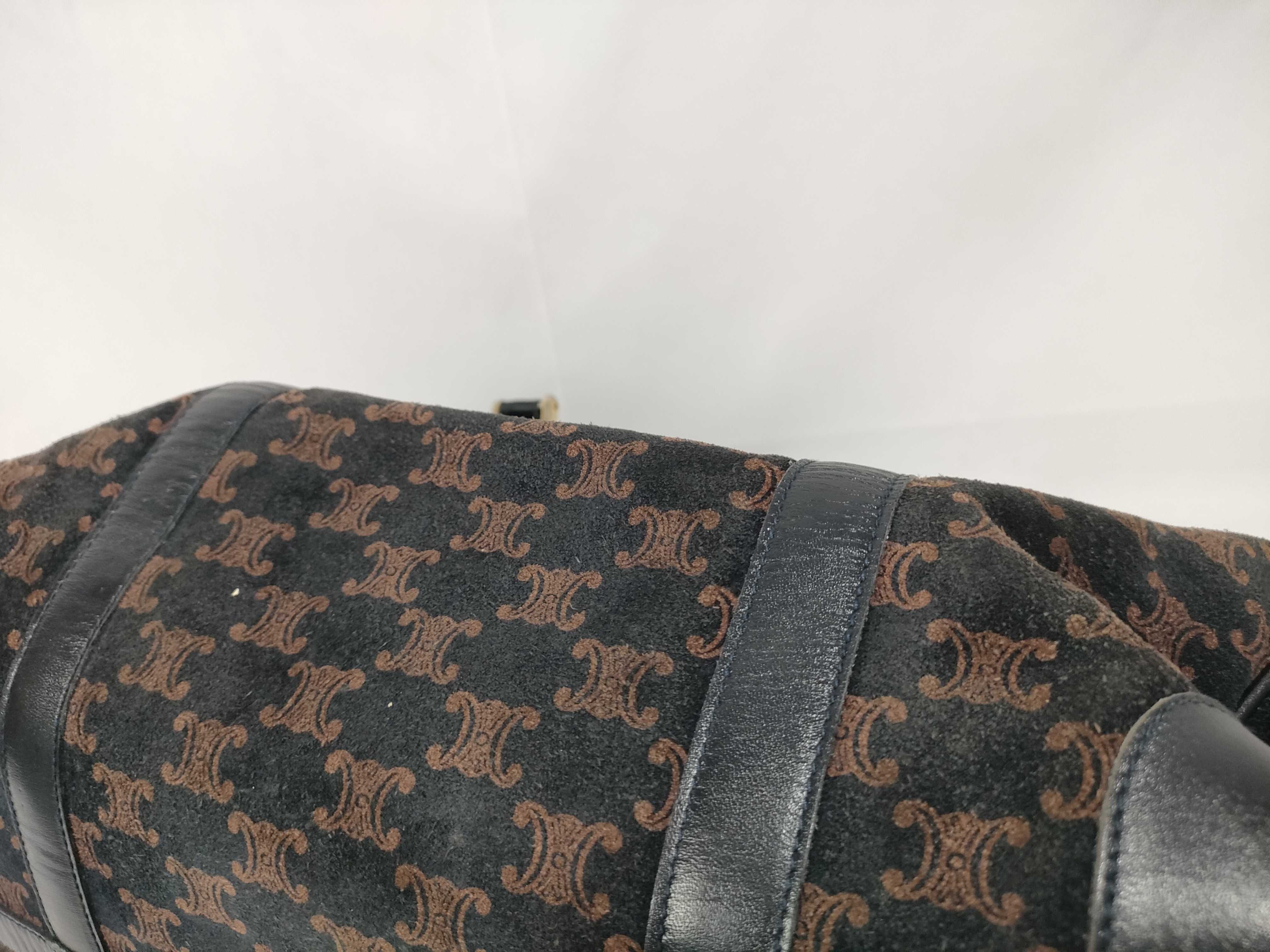 Suede Macadam Boston Bag — view 5