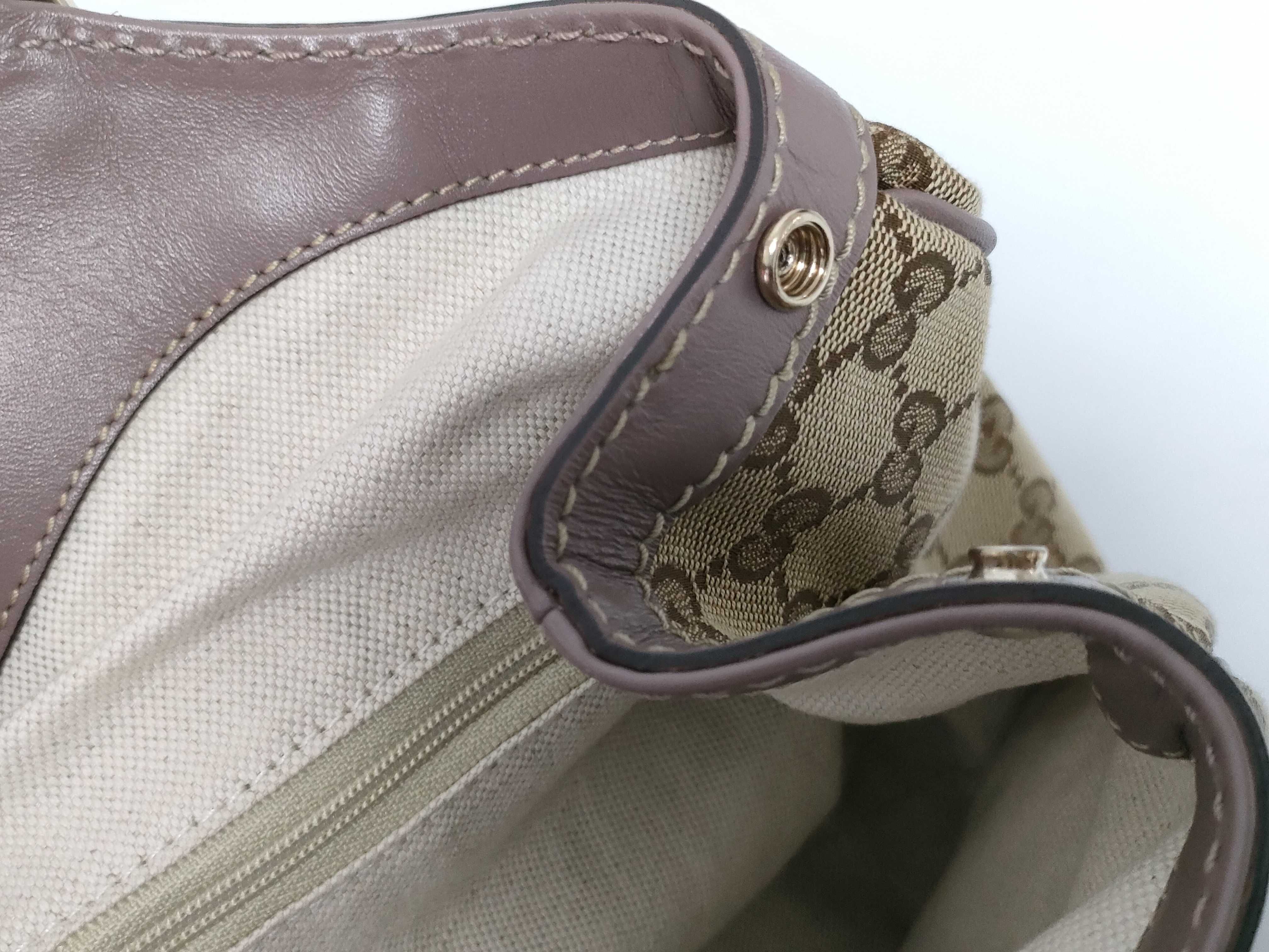 GG Canvas Tote Bag (211944 486628) — view 11