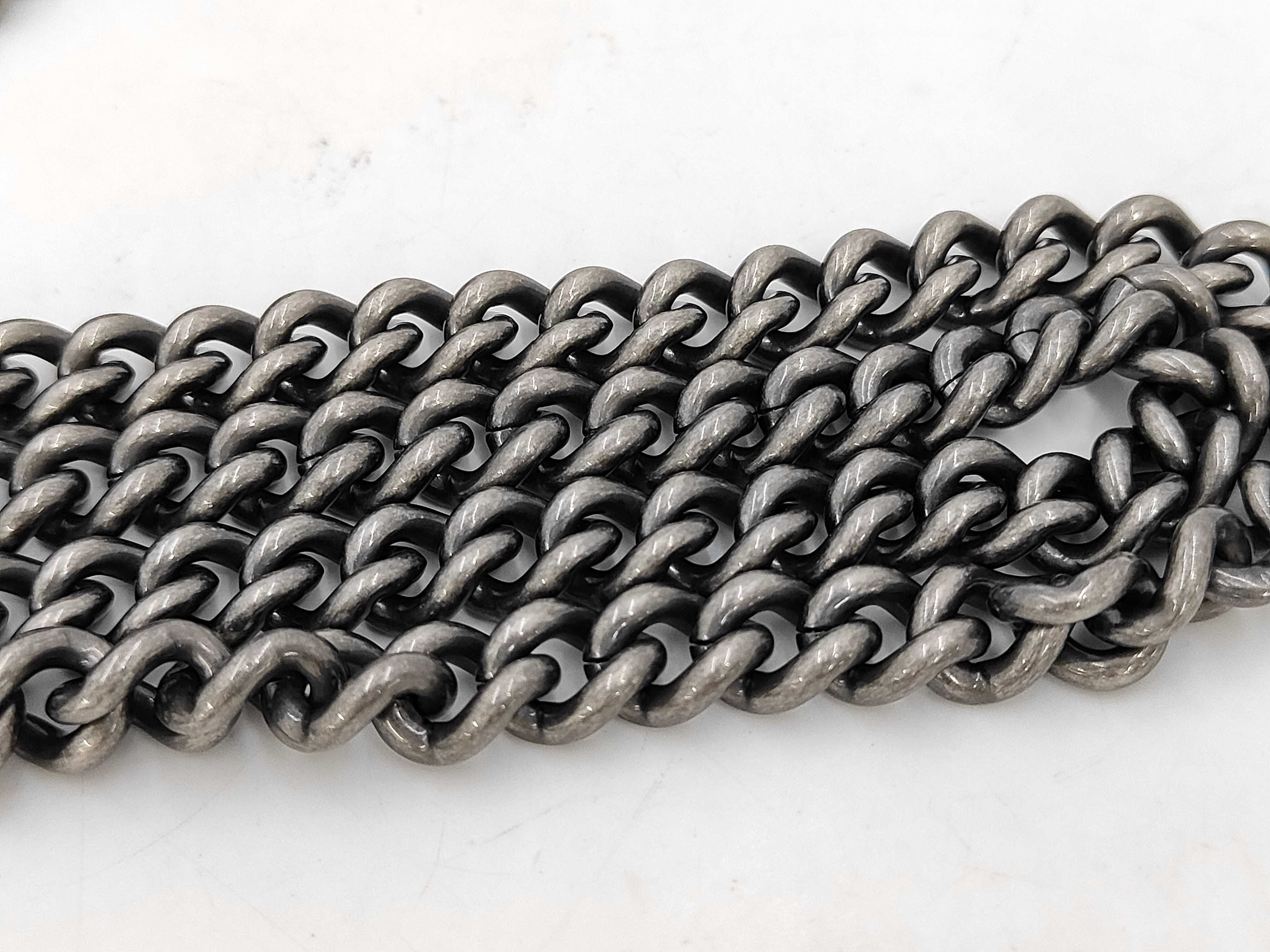 Boy Chanel Caviar Skin Black Chain Shoulder Bag — view 11