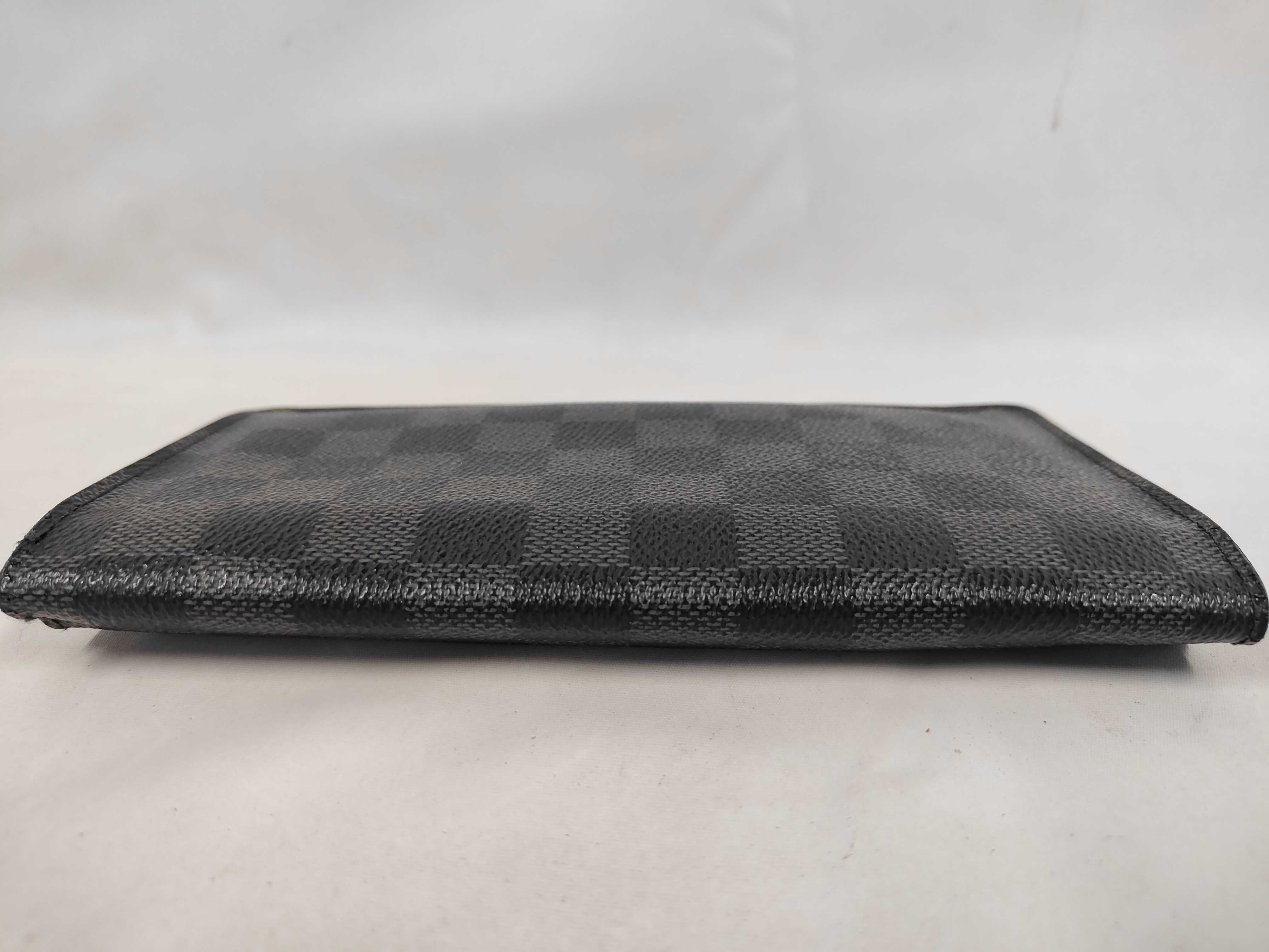 N62665 Damier Graphite Portefeuille Brazza Wallet — view 5